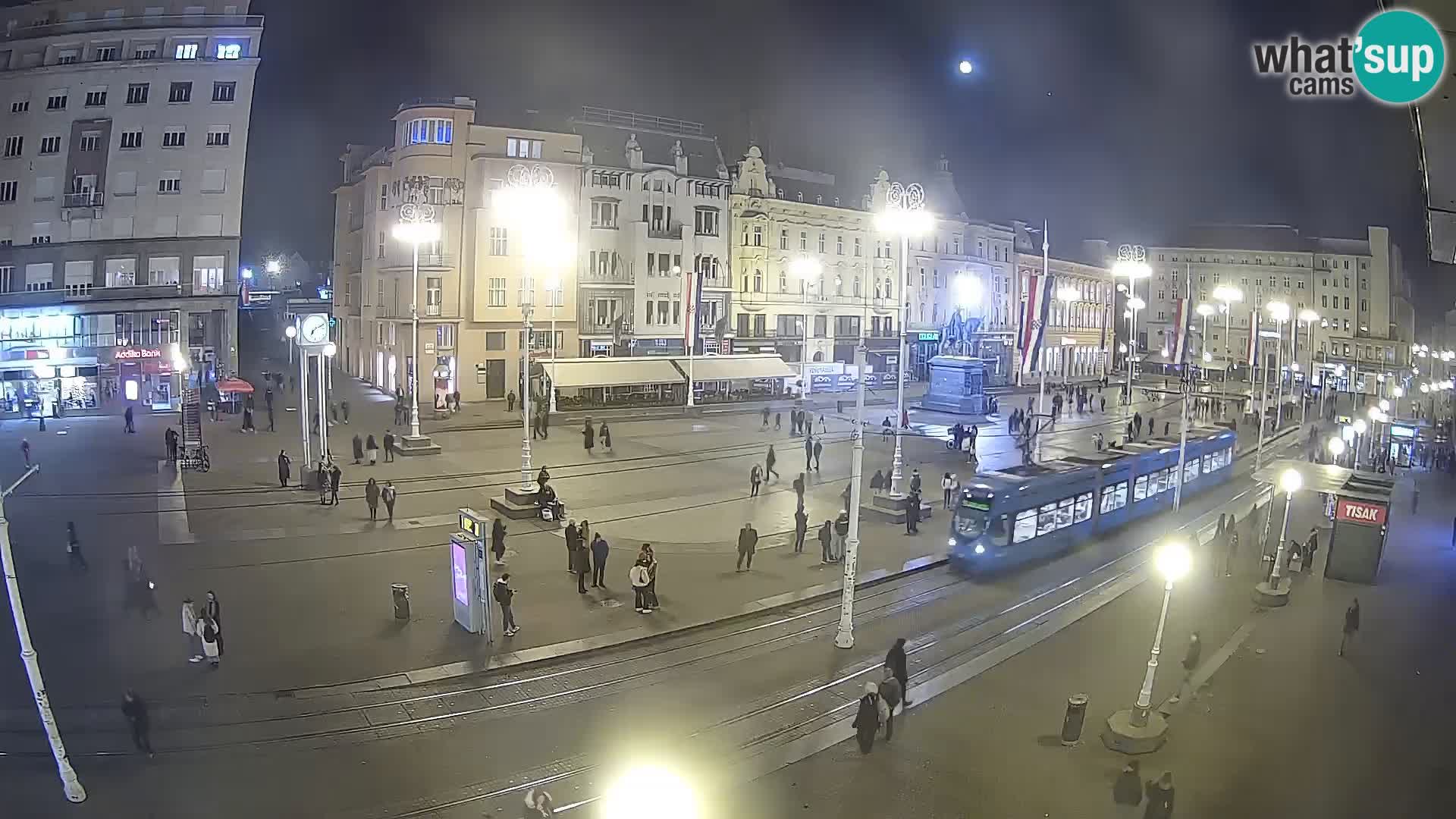 Zagabria – piazza Ban Jelačić