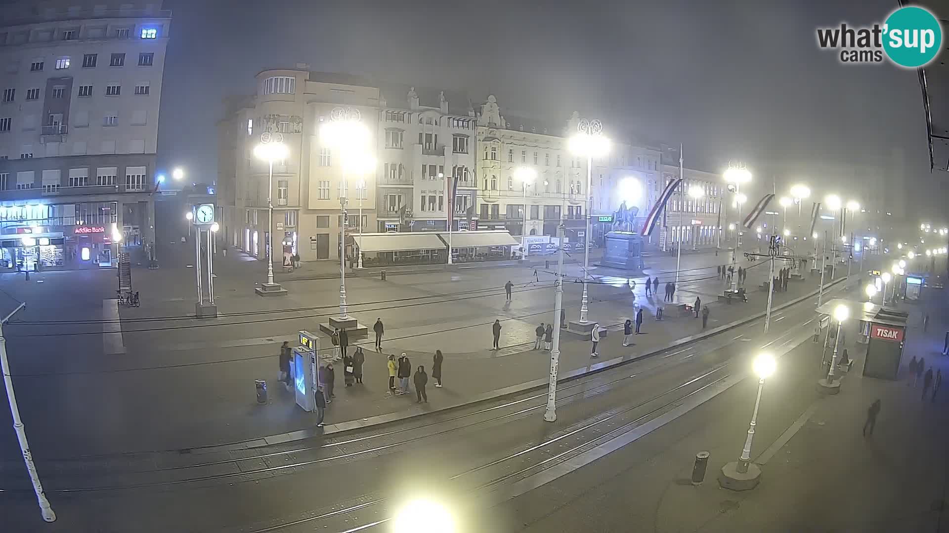 Zagreb live cam Bana Jelačića