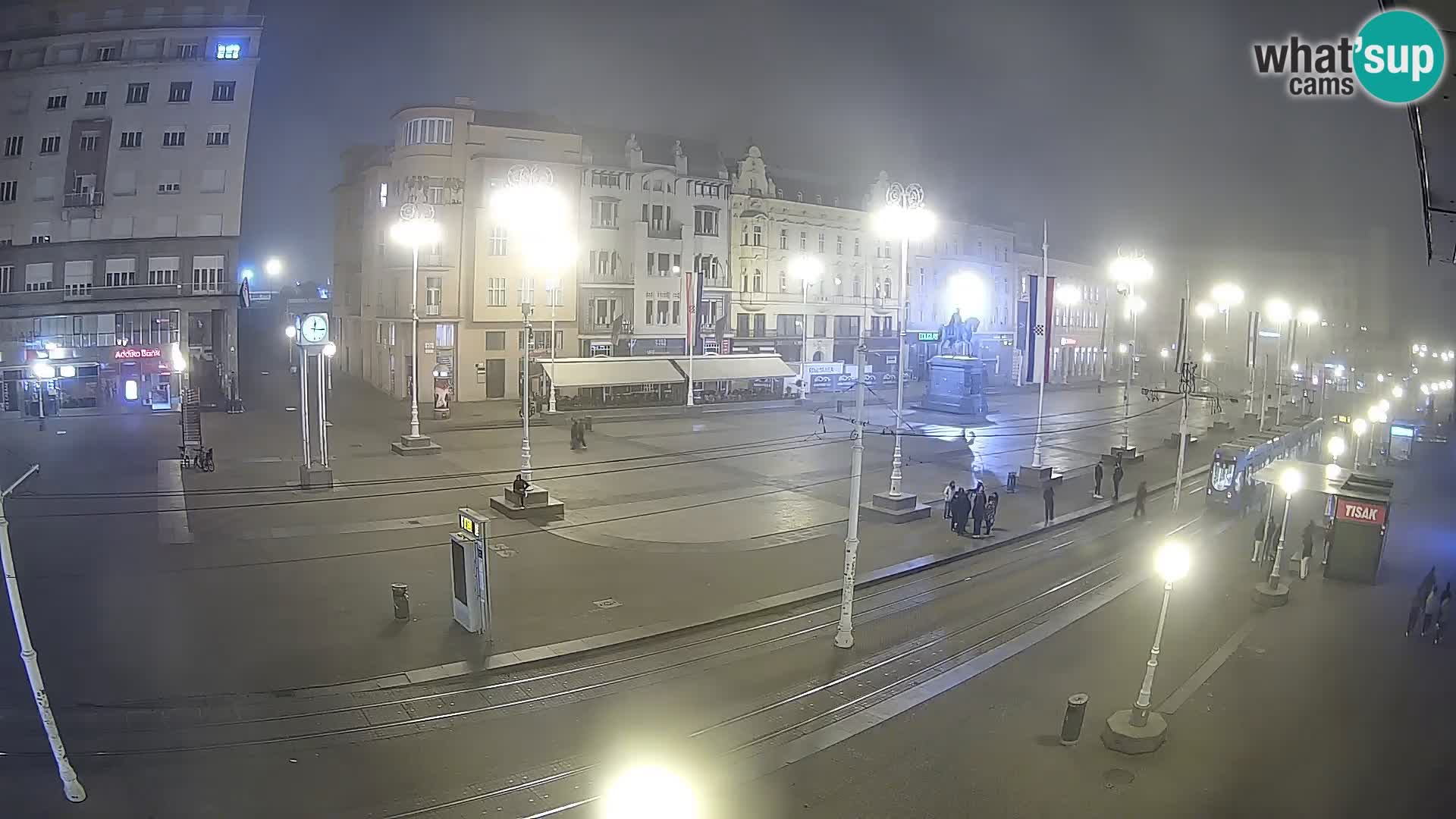 Zagreb live cam Bana Jelačića