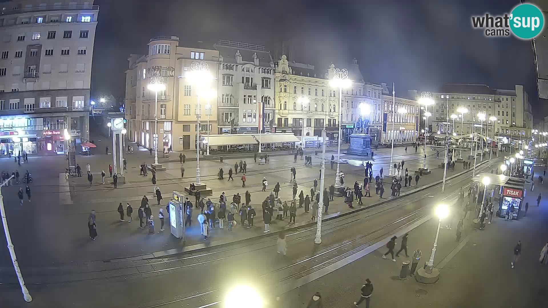 Zagreb live cam Bana Jelačića