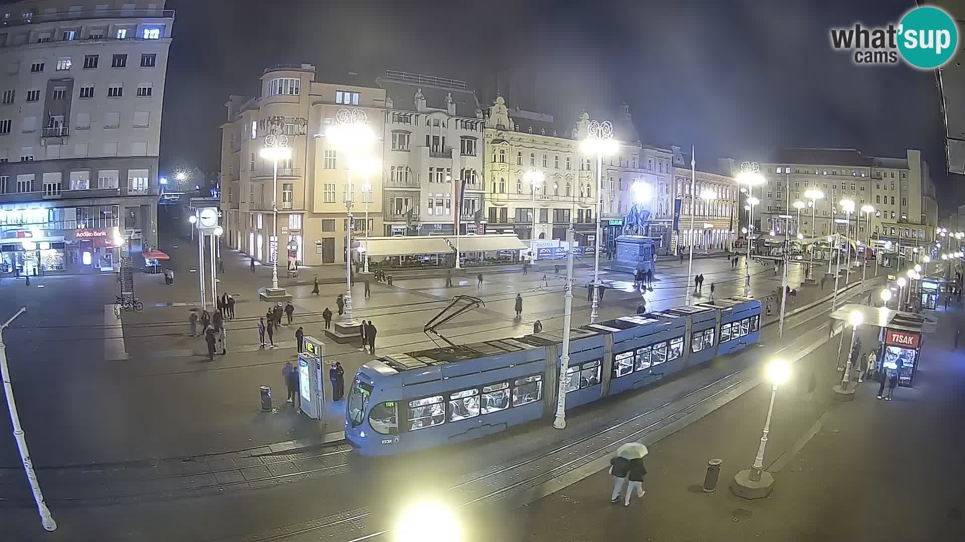 Zagreb -Trg Bana Jelačića