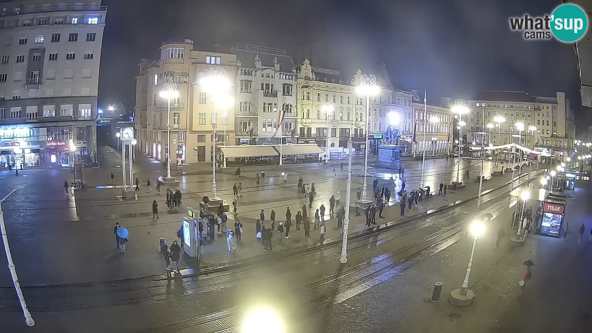 Zagreb live cam Bana Jelačića