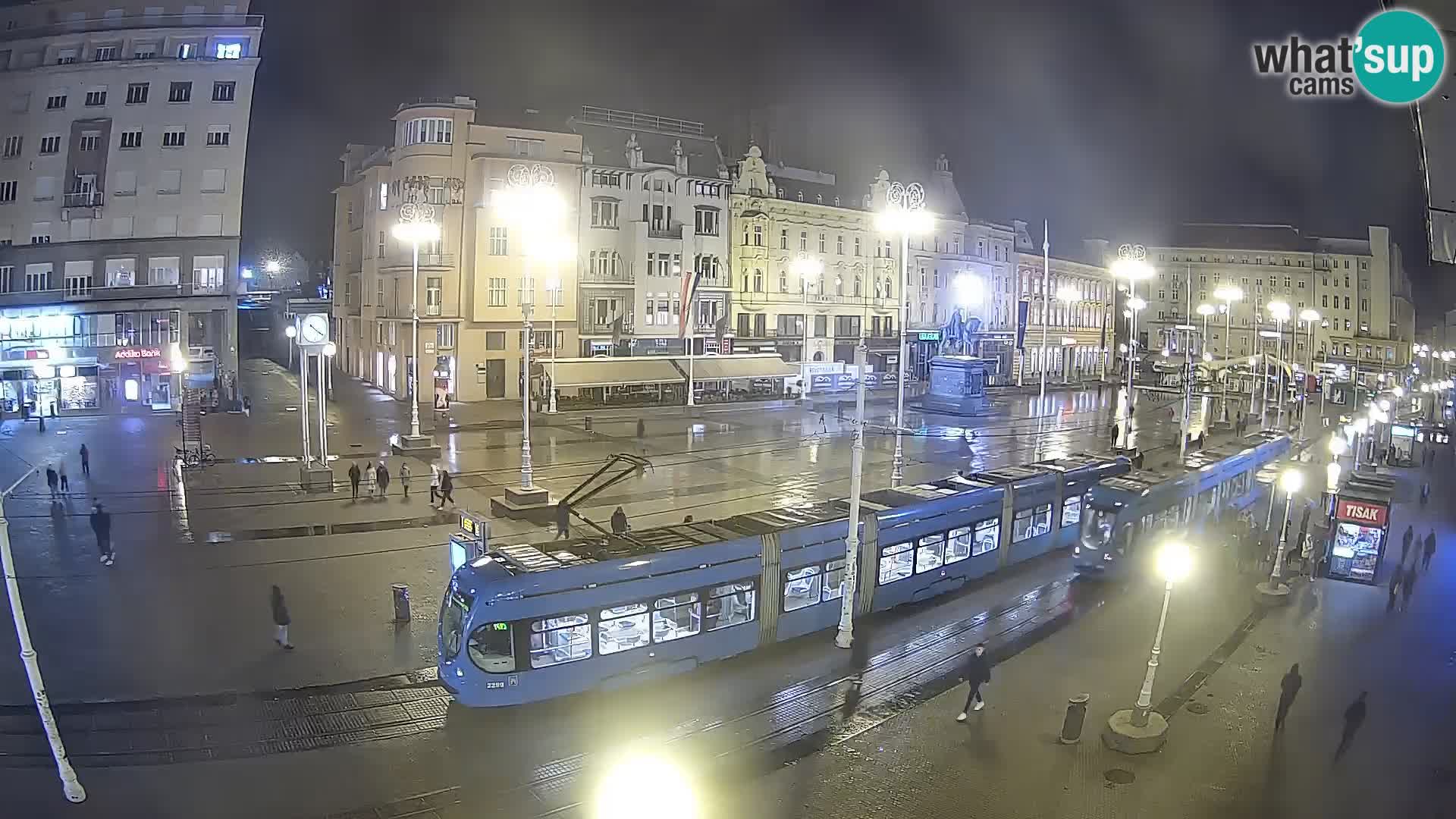 Zagreb live cam Bana Jelačića