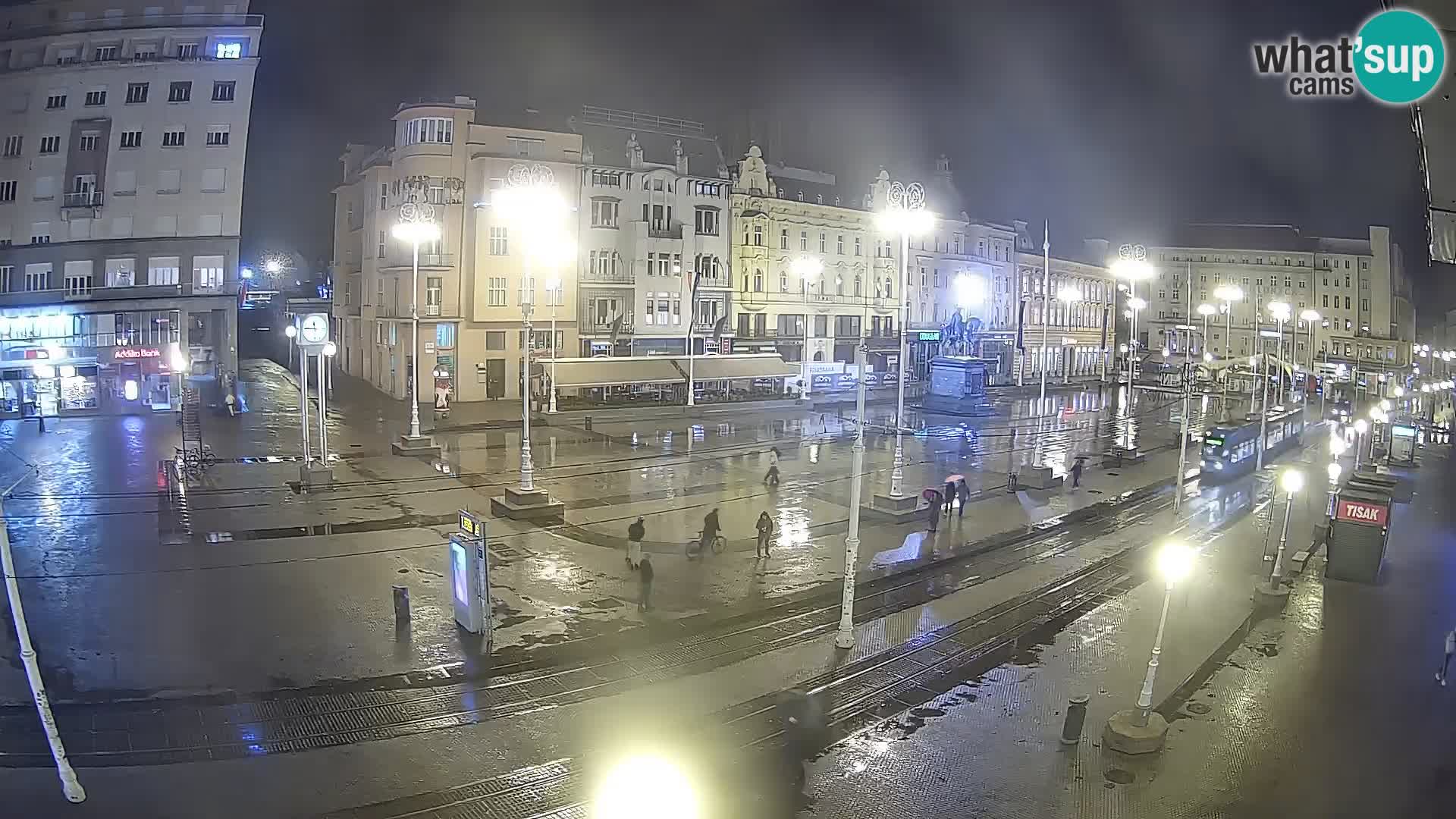 Webcam Zagabria Ban Jelacic piazza | Croazia