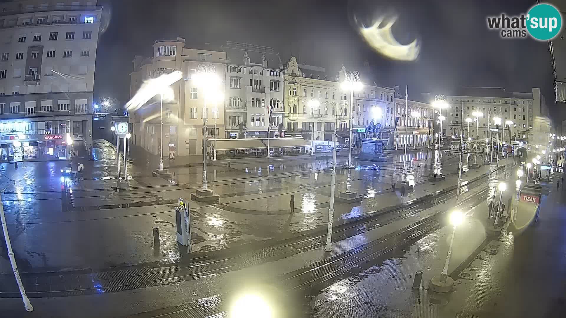 Webcam Zagabria Ban Jelacic piazza | Croazia