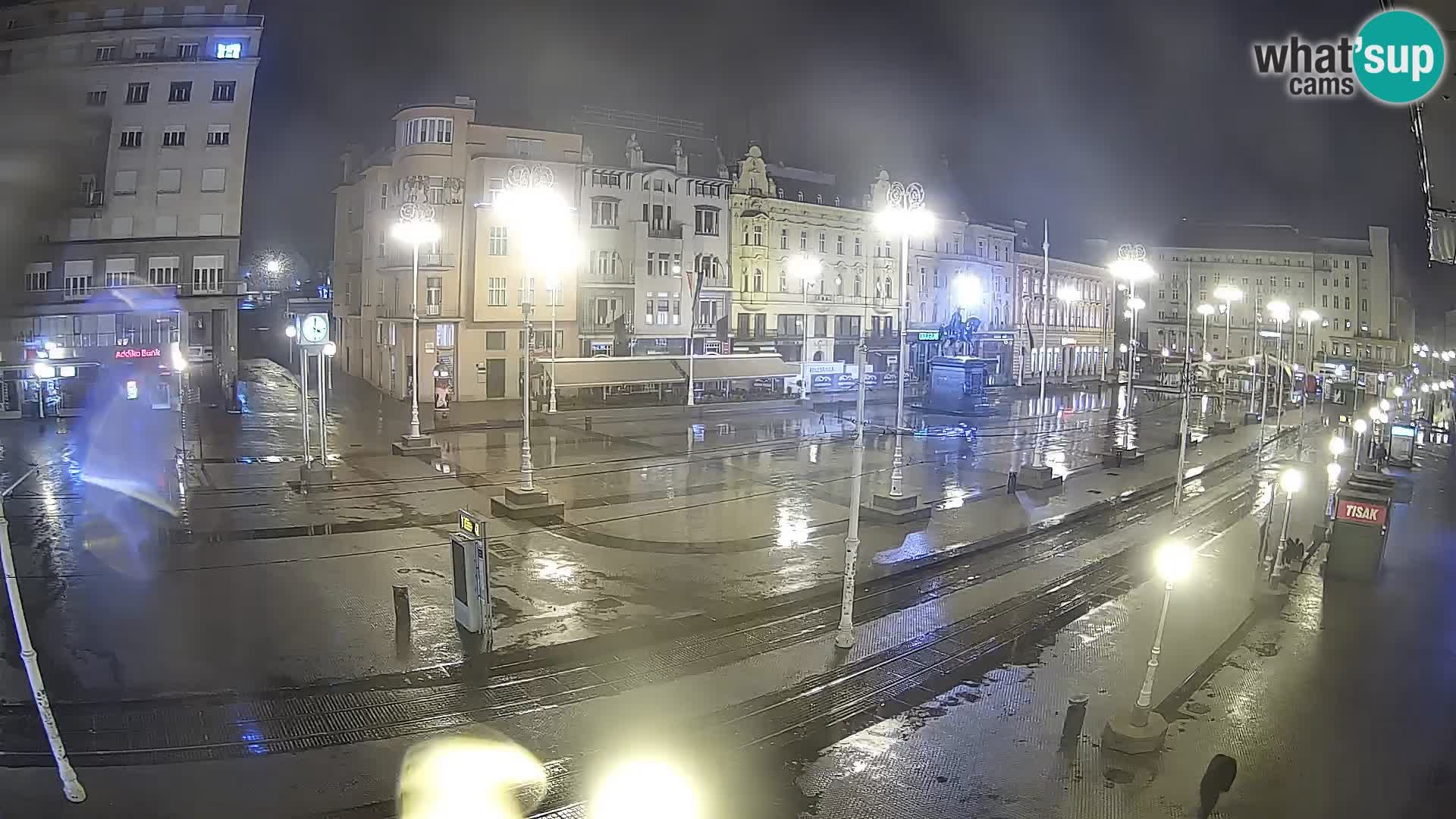 Webcam Zagabria Ban Jelacic piazza | Croazia