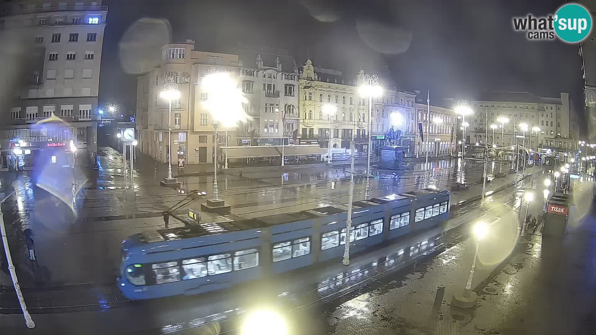 Webcam Zagabria Ban Jelacic piazza | Croazia