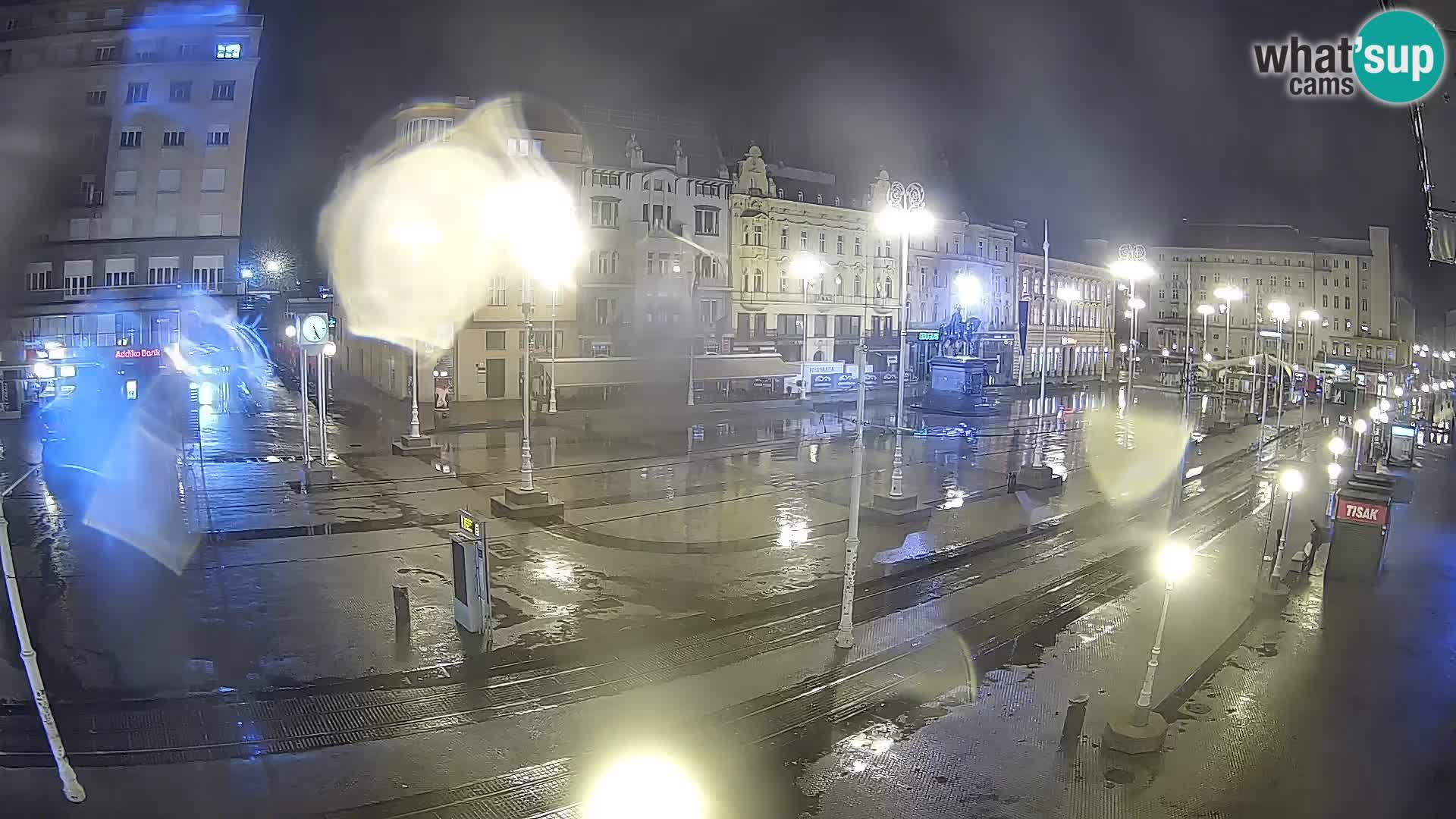 Webcam Zagabria Ban Jelacic piazza | Croazia