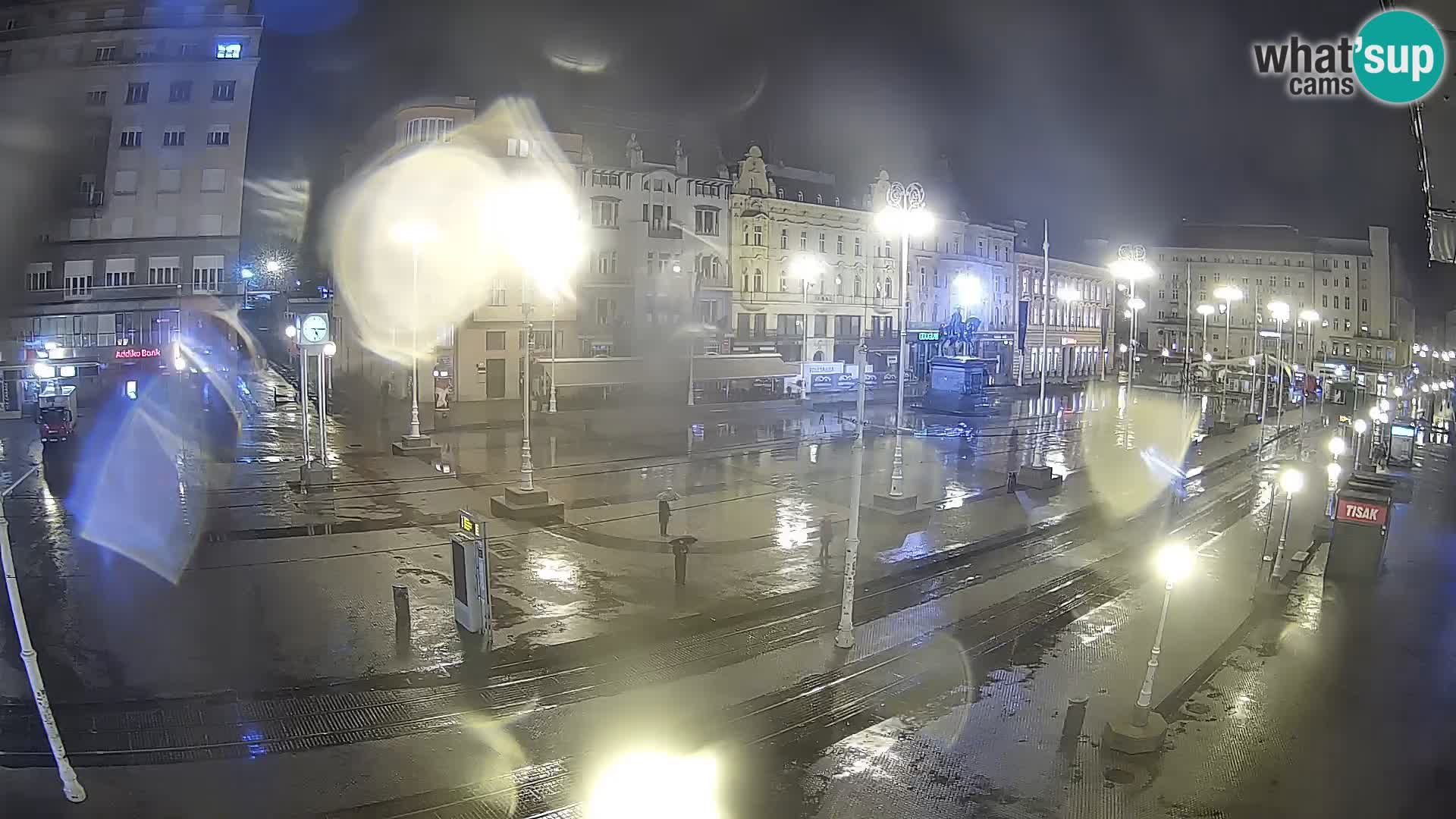 Webcam Zagabria Ban Jelacic piazza | Croazia