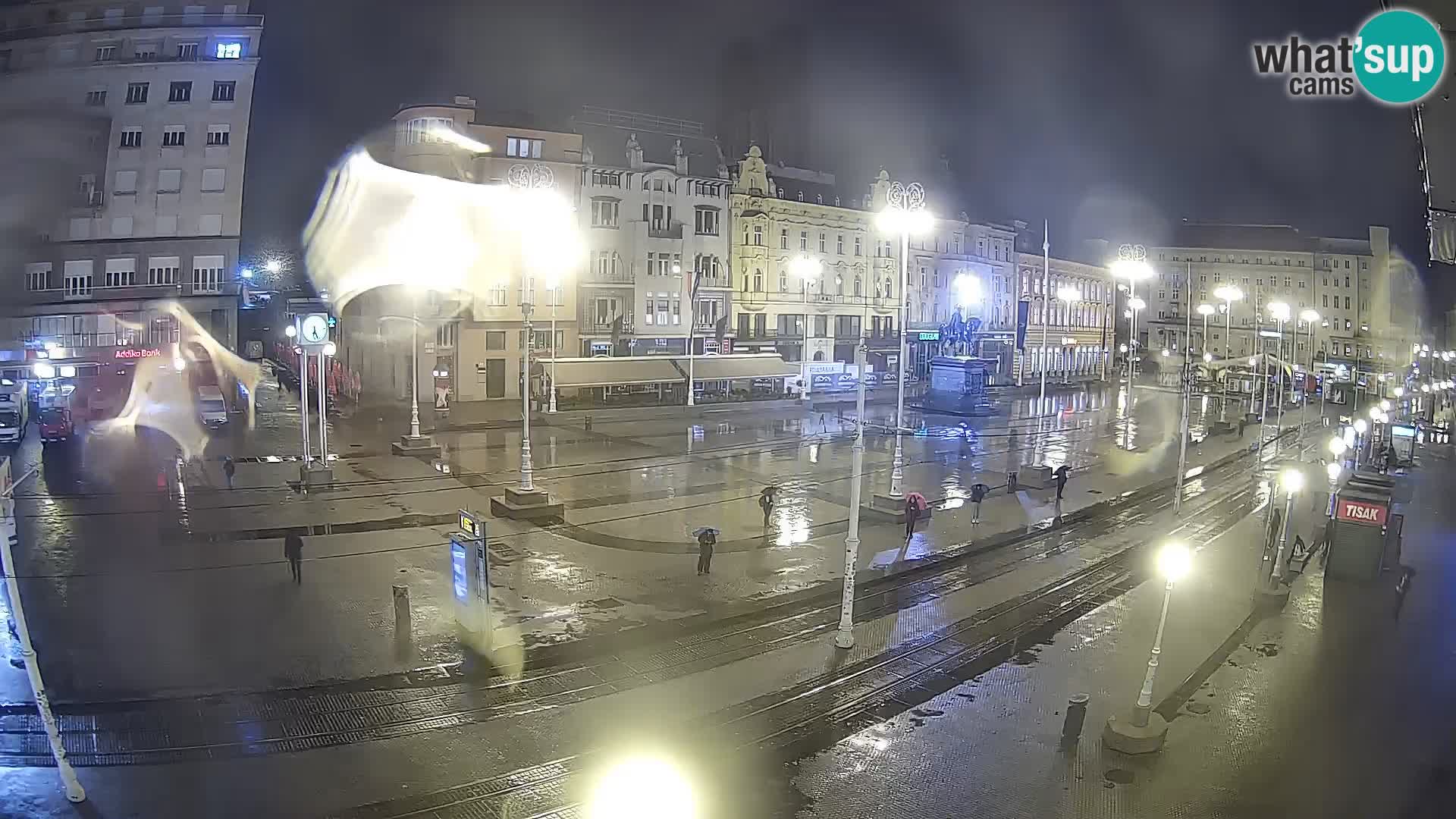 Zagreb live cam Bana Jelačića