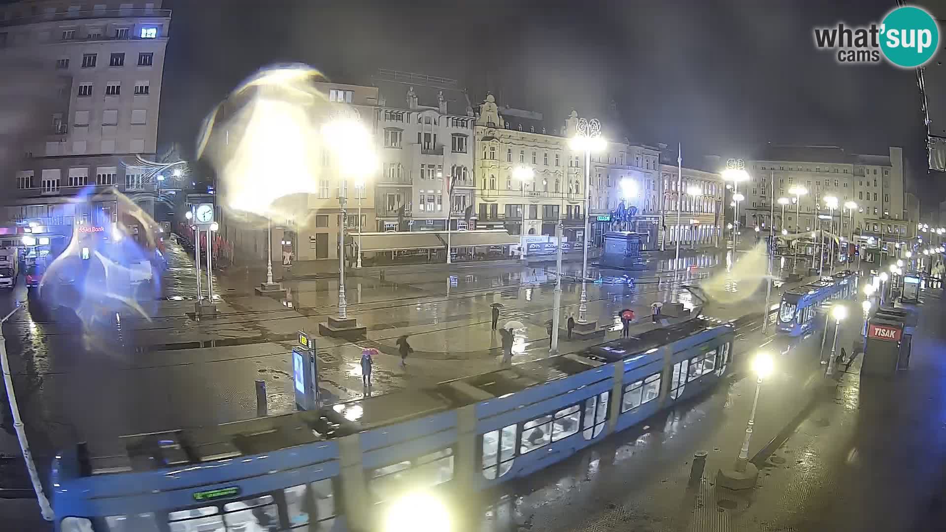 Webcam Zagabria Ban Jelacic piazza | Croazia