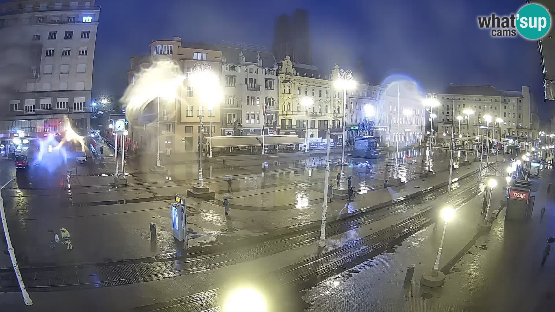 Zagreb live cam Bana Jelačića