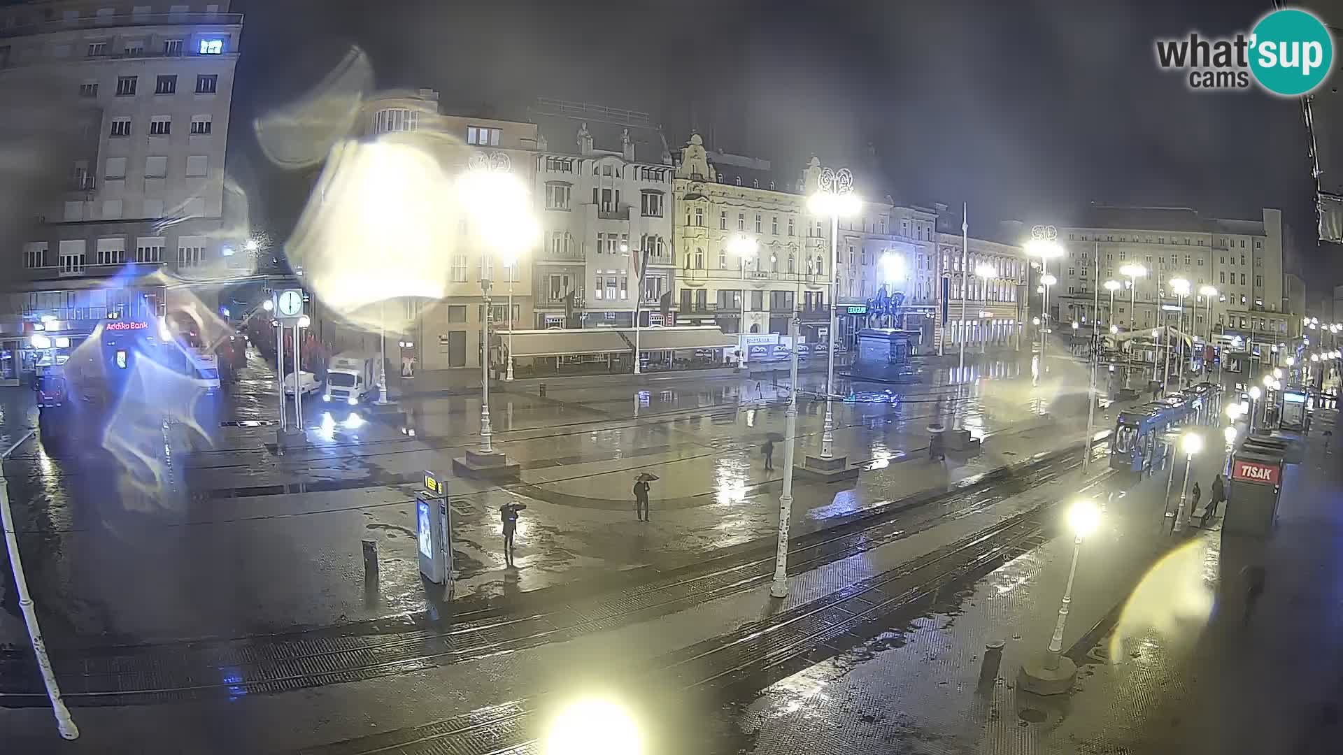 Zagreb live cam Bana Jelačića