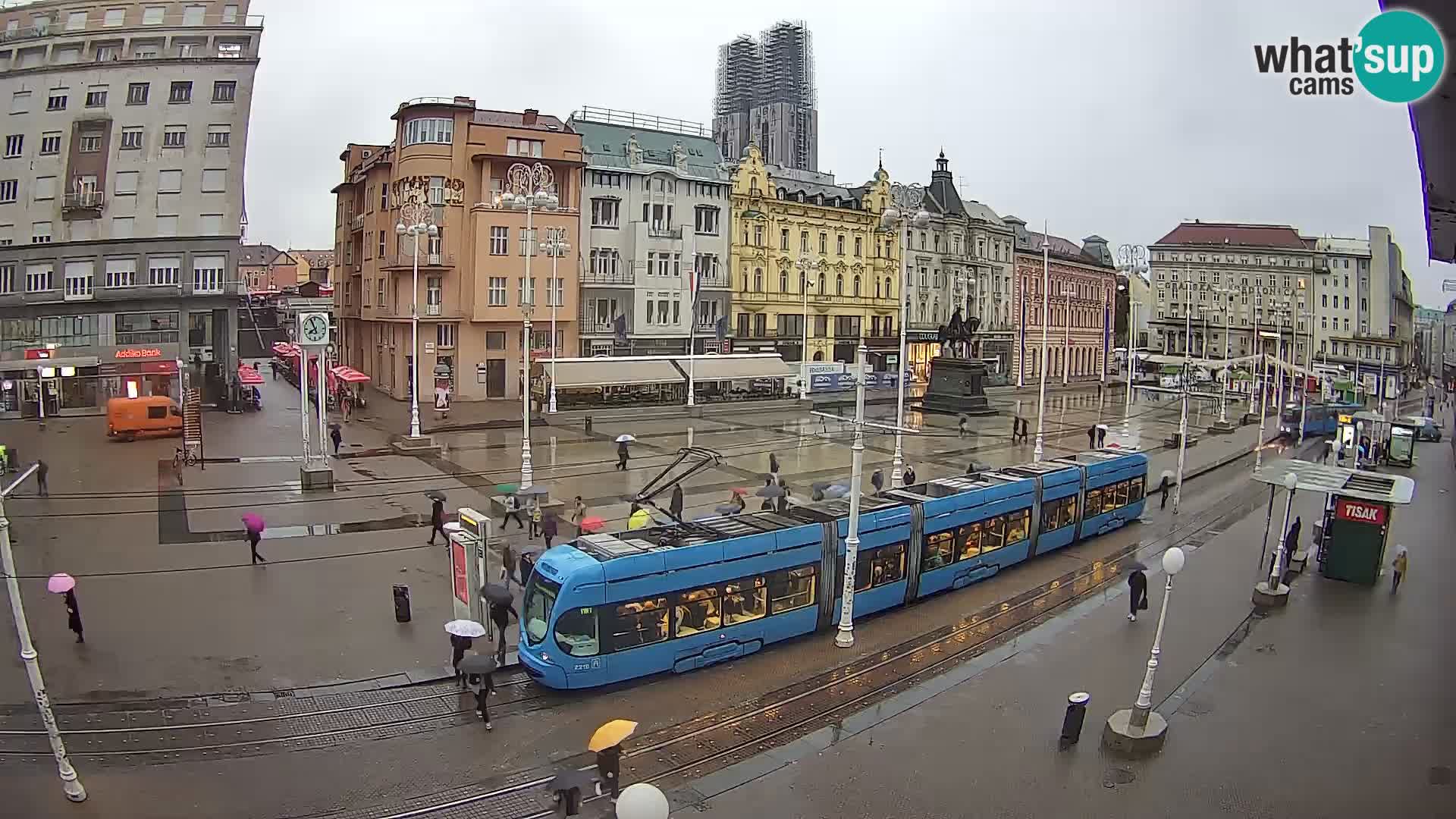 Zagreb -Trg Bana Jelačića