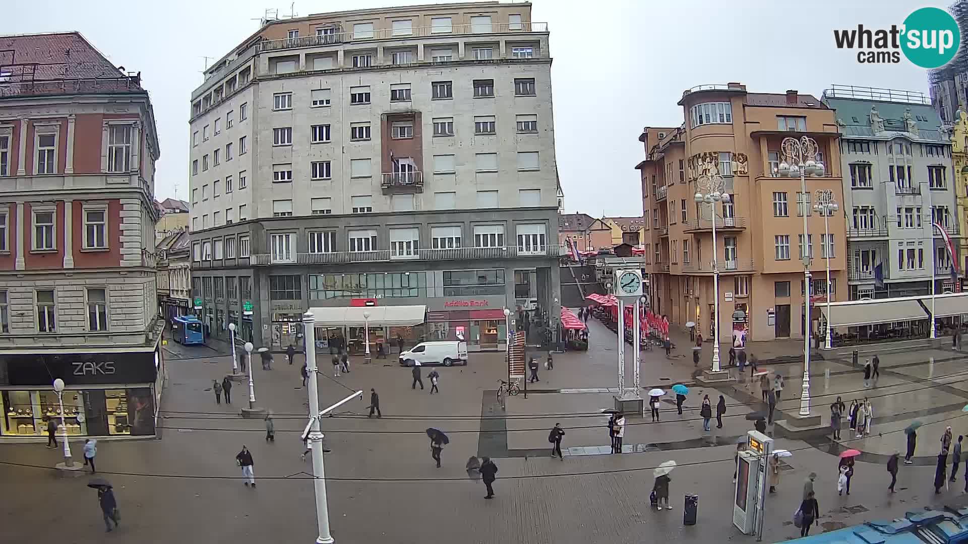 Zagabria – piazza Ban Jelačić