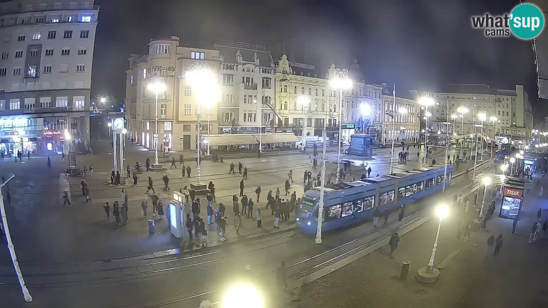 Zagreb live cam Bana Jelačića