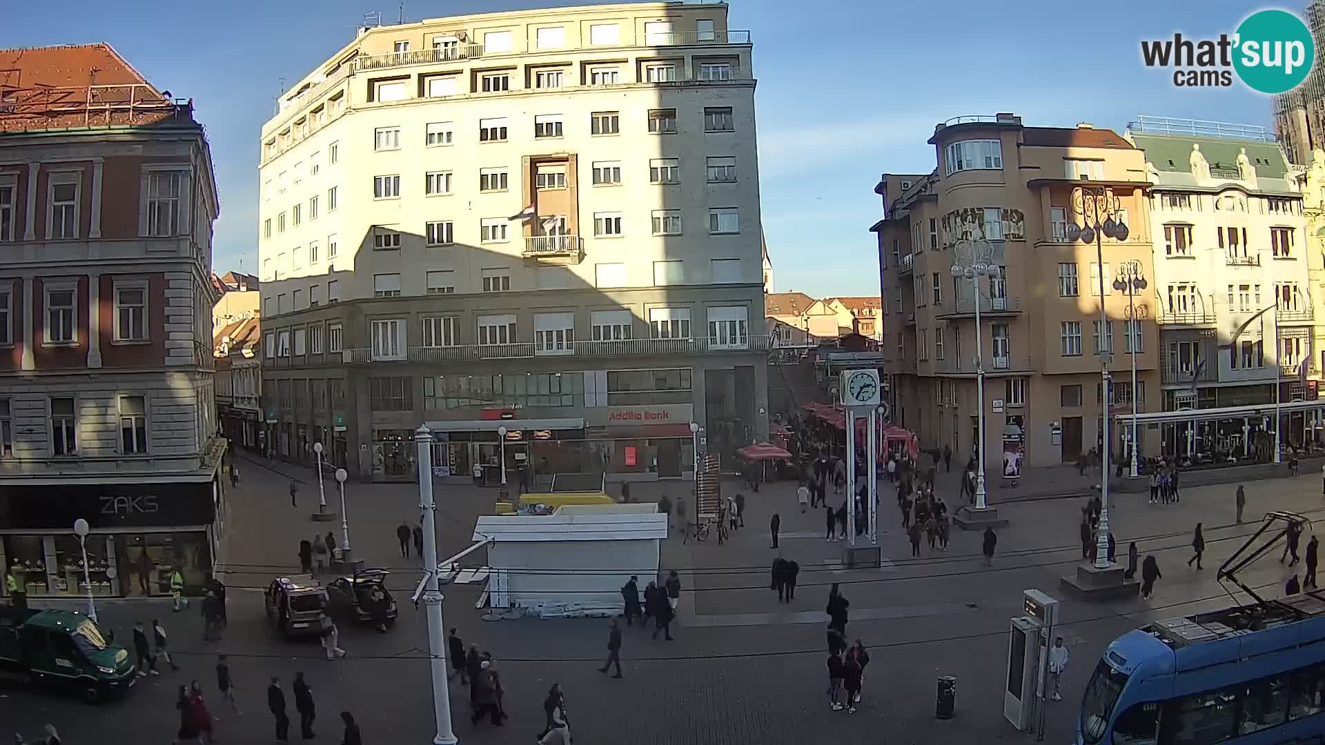 Webcam Zagabria Ban Jelacic piazza | Croazia