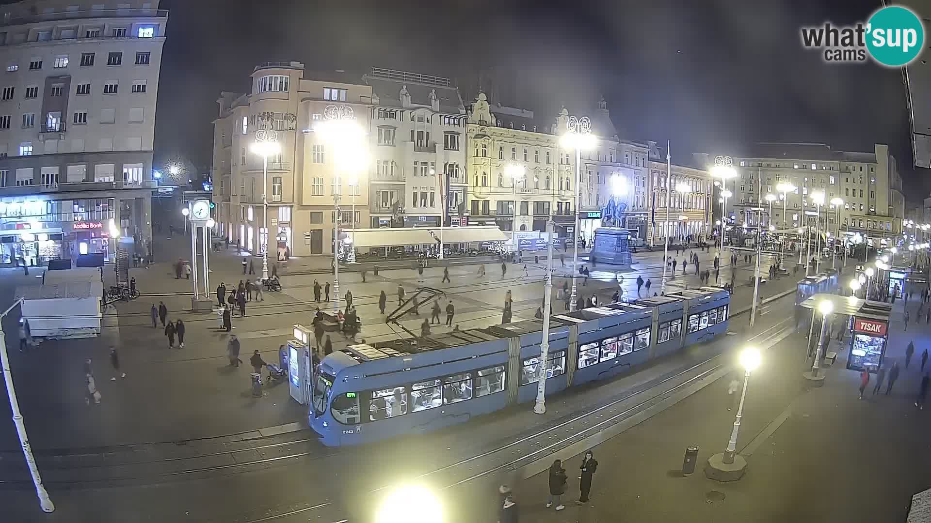 Zagabria – piazza Ban Jelačić