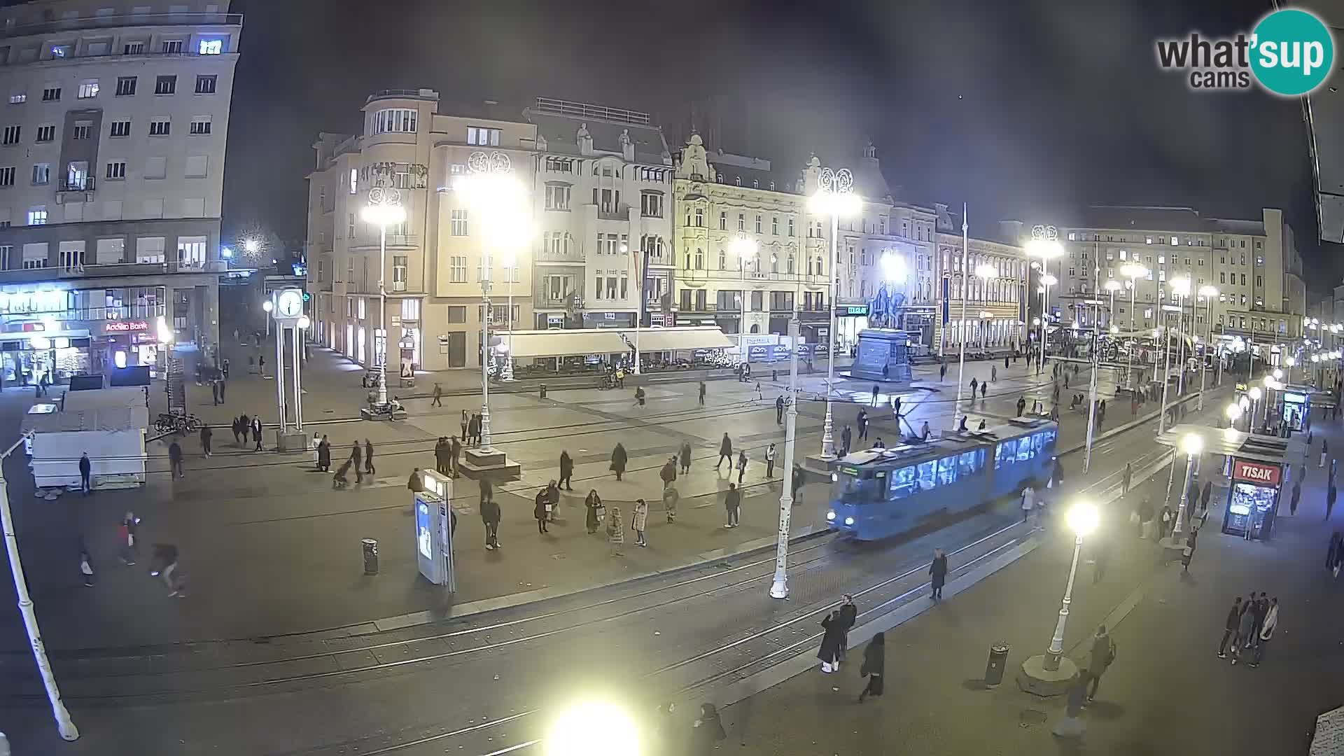 Zagabria – piazza Ban Jelačić