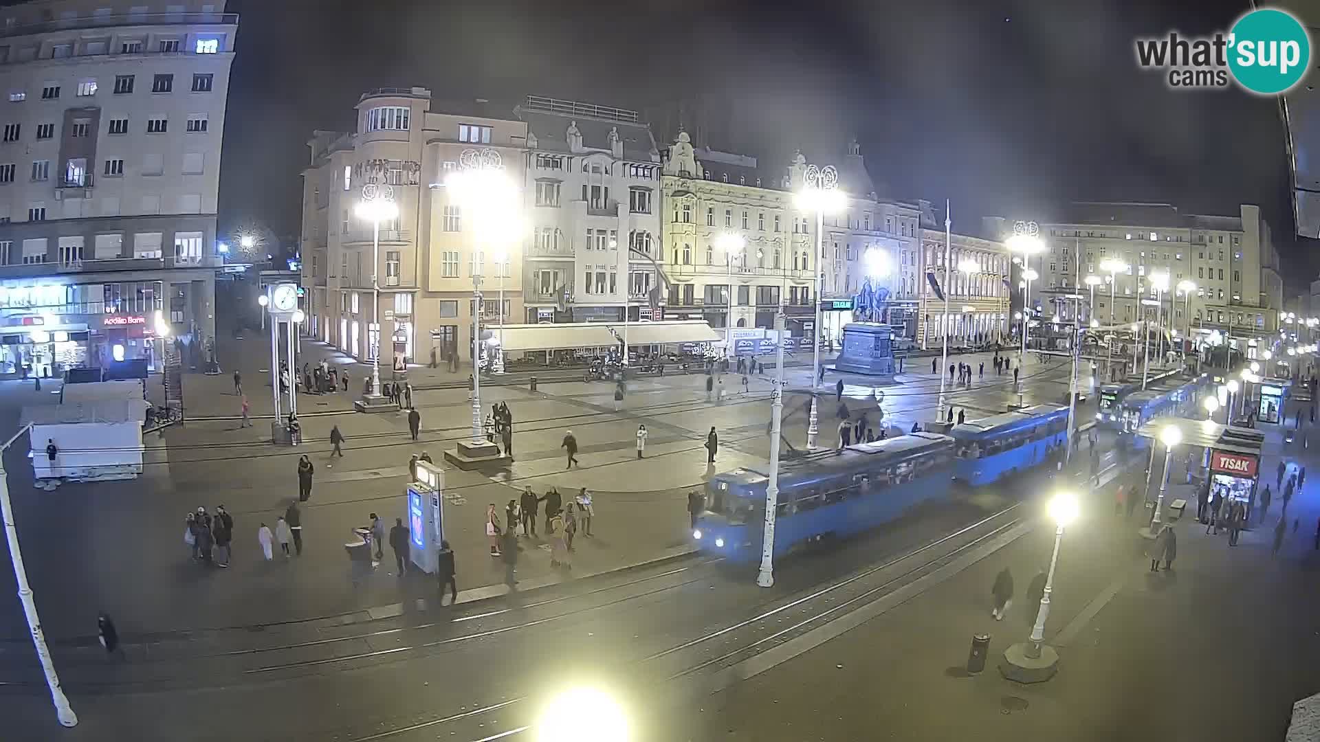 Zagreb live cam Bana Jelačića