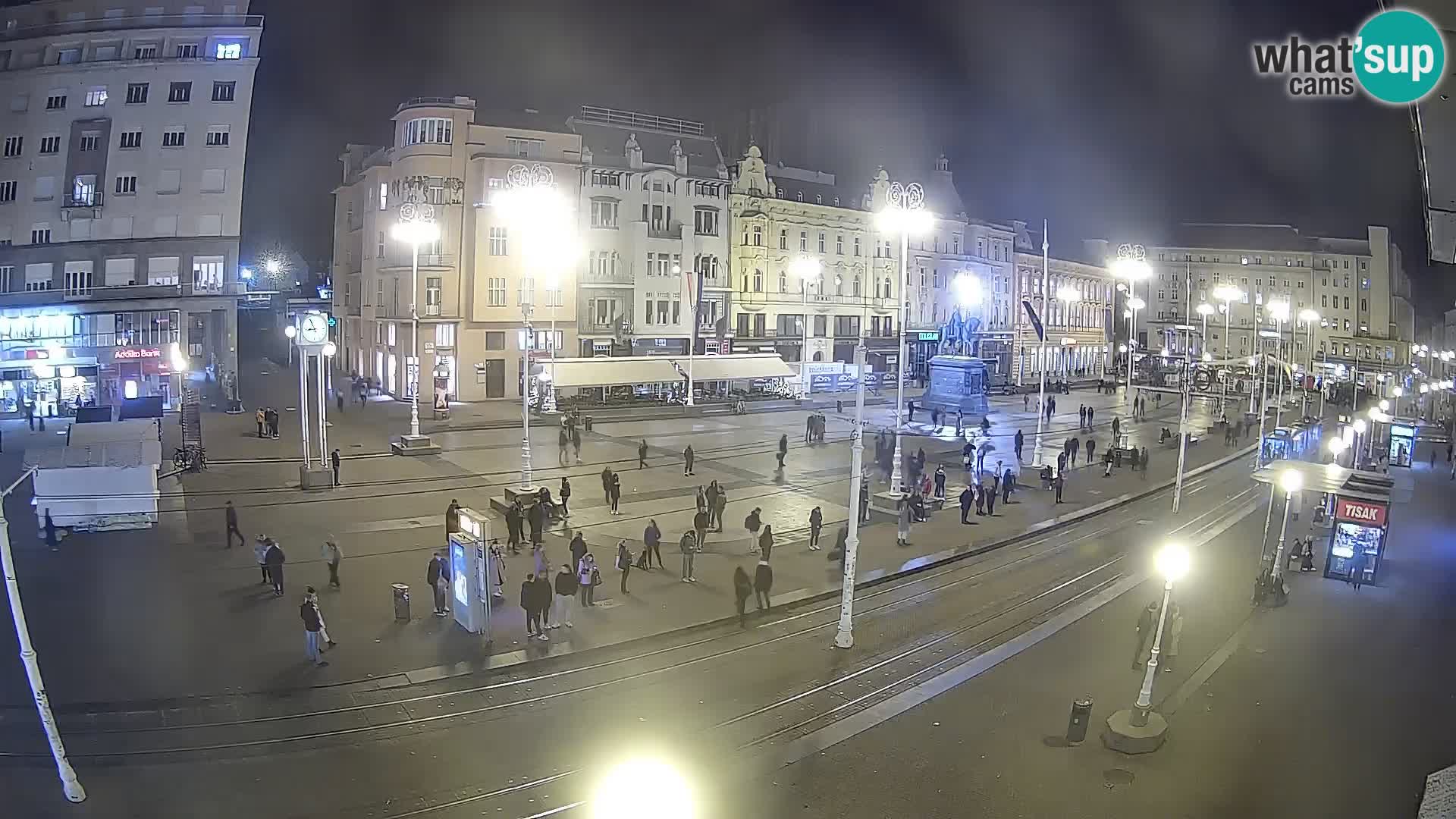 Zagreb live cam Bana Jelačića