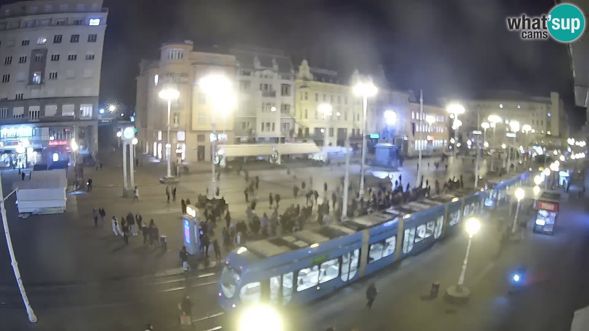 Webcam Zagabria Ban Jelacic piazza | Croazia