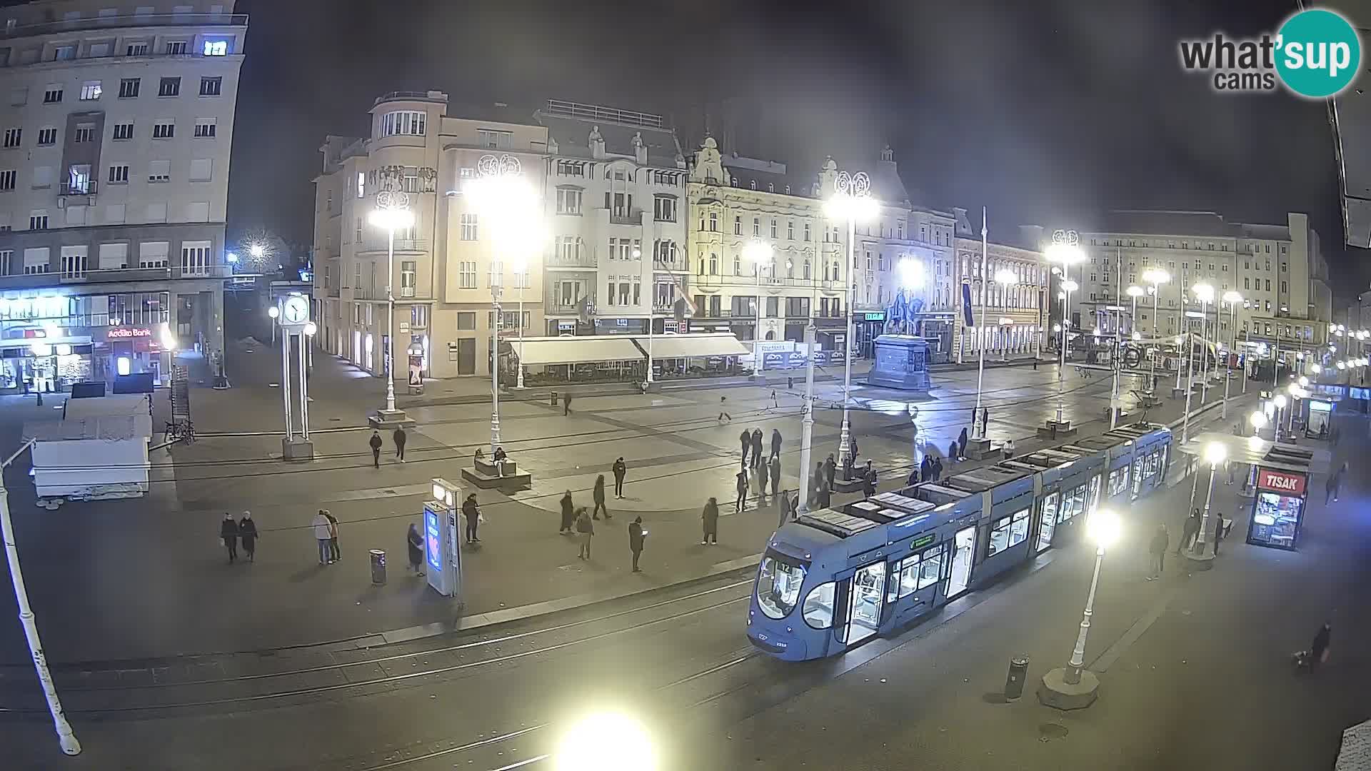 Zagabria – piazza Ban Jelačić