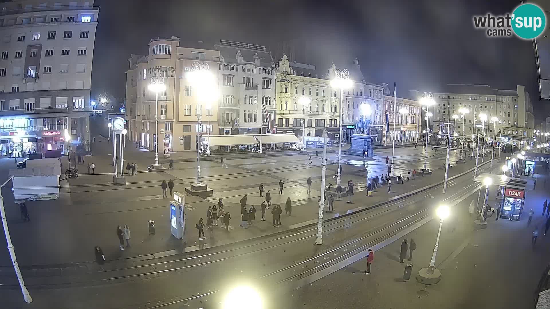 Zagreb live cam Bana Jelačića