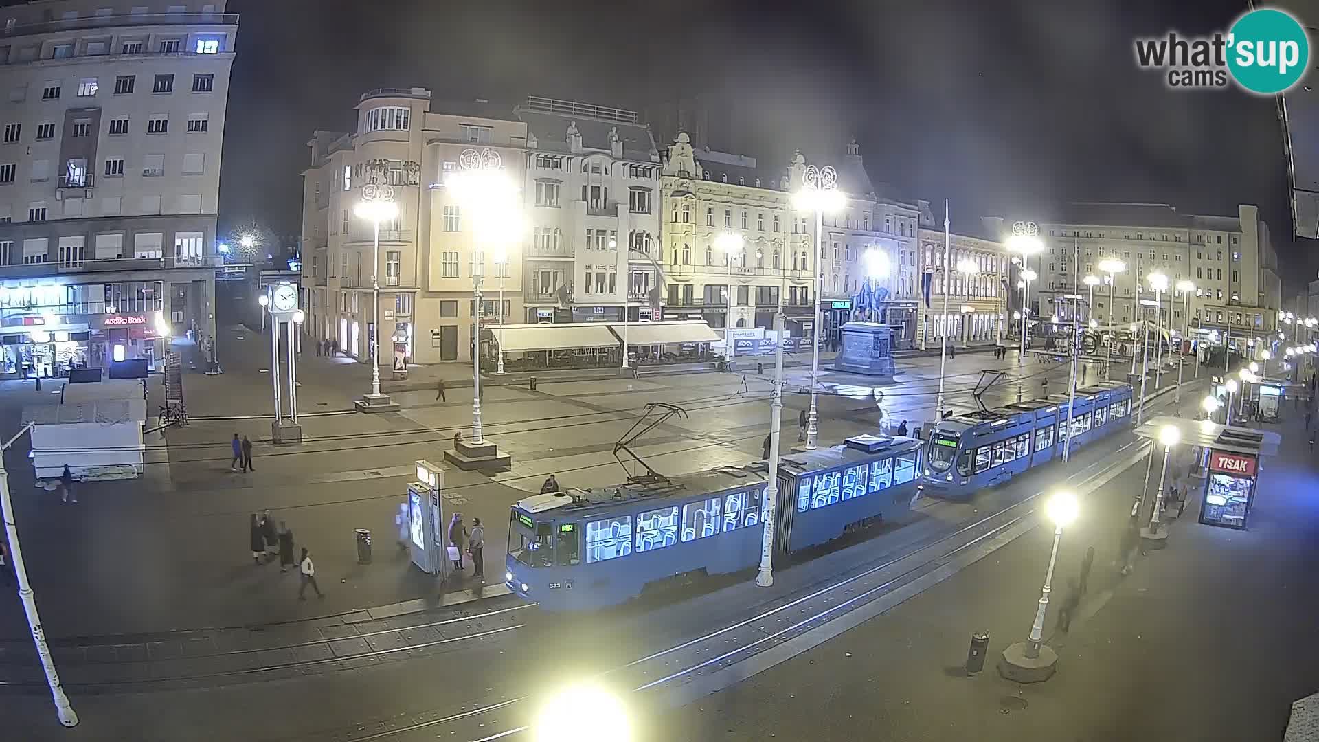 Spletna kamera Zagreb Ban Jelačić