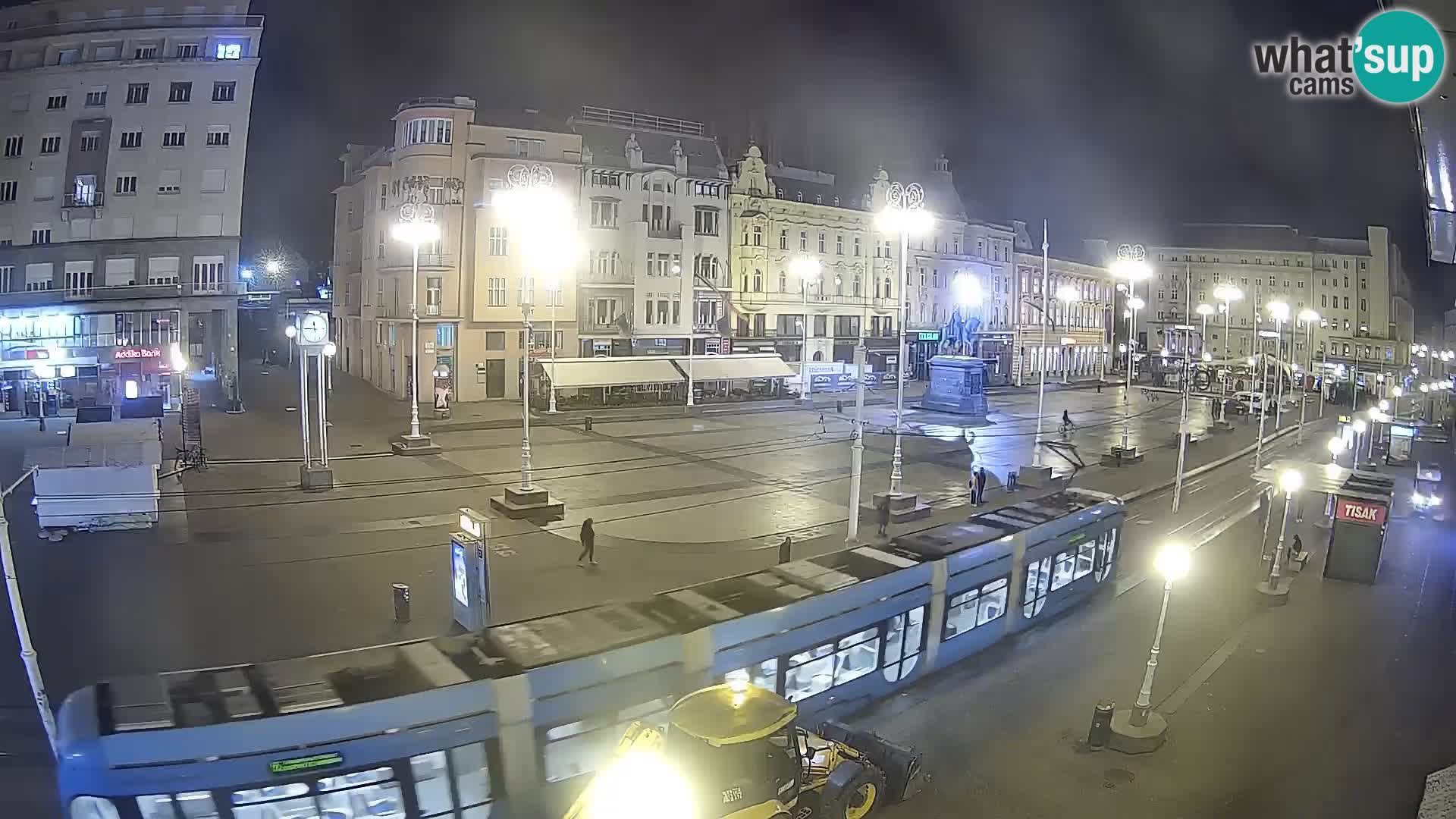 Zagreb live cam Bana Jelačića