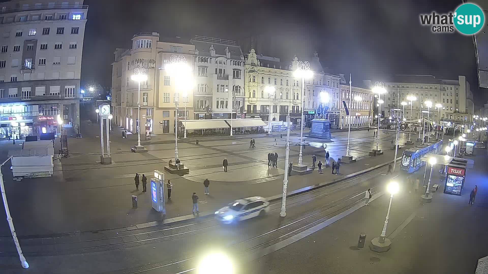 Zagreb live cam Bana Jelačića