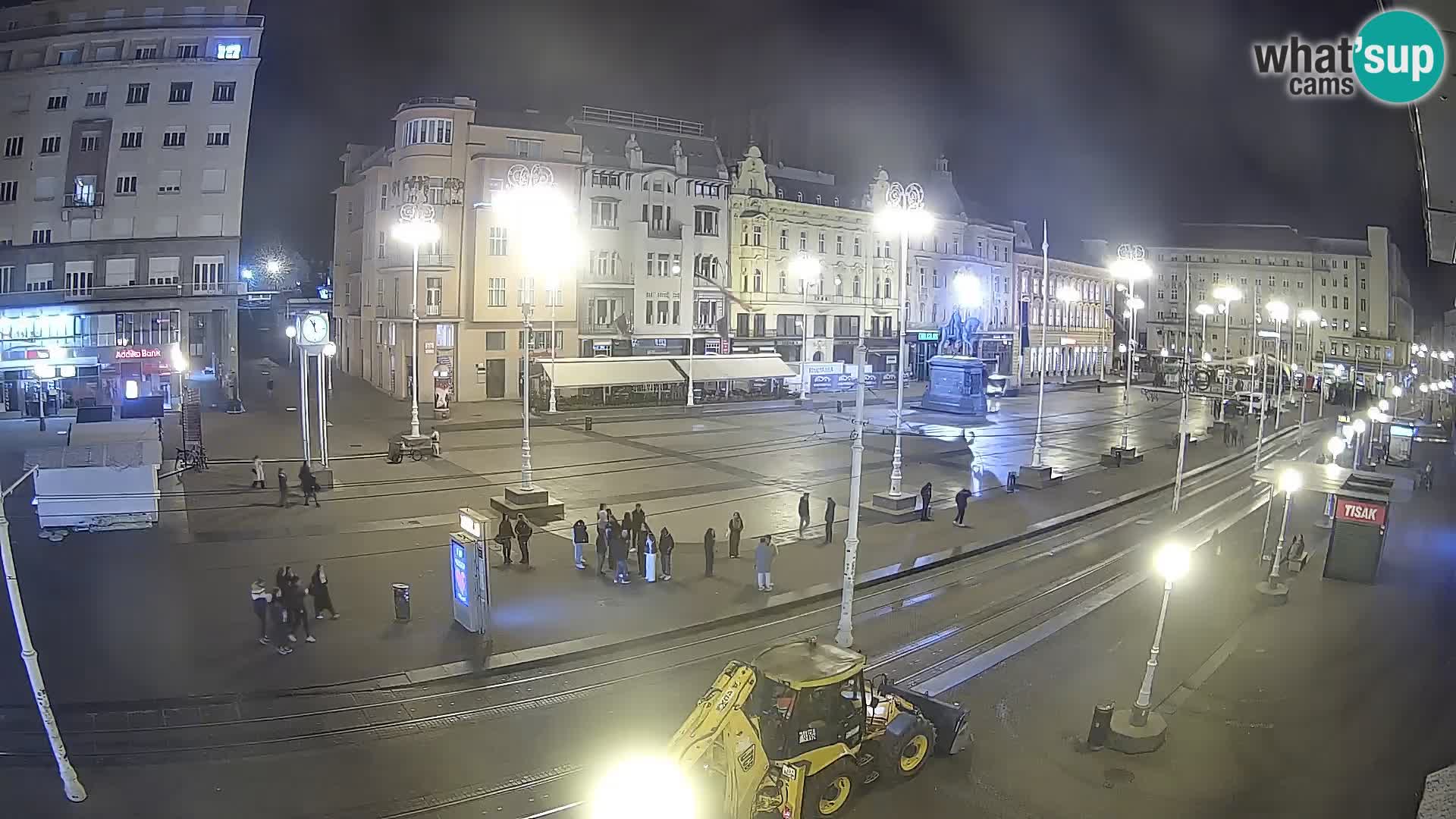 Zagreb live cam Bana Jelačića