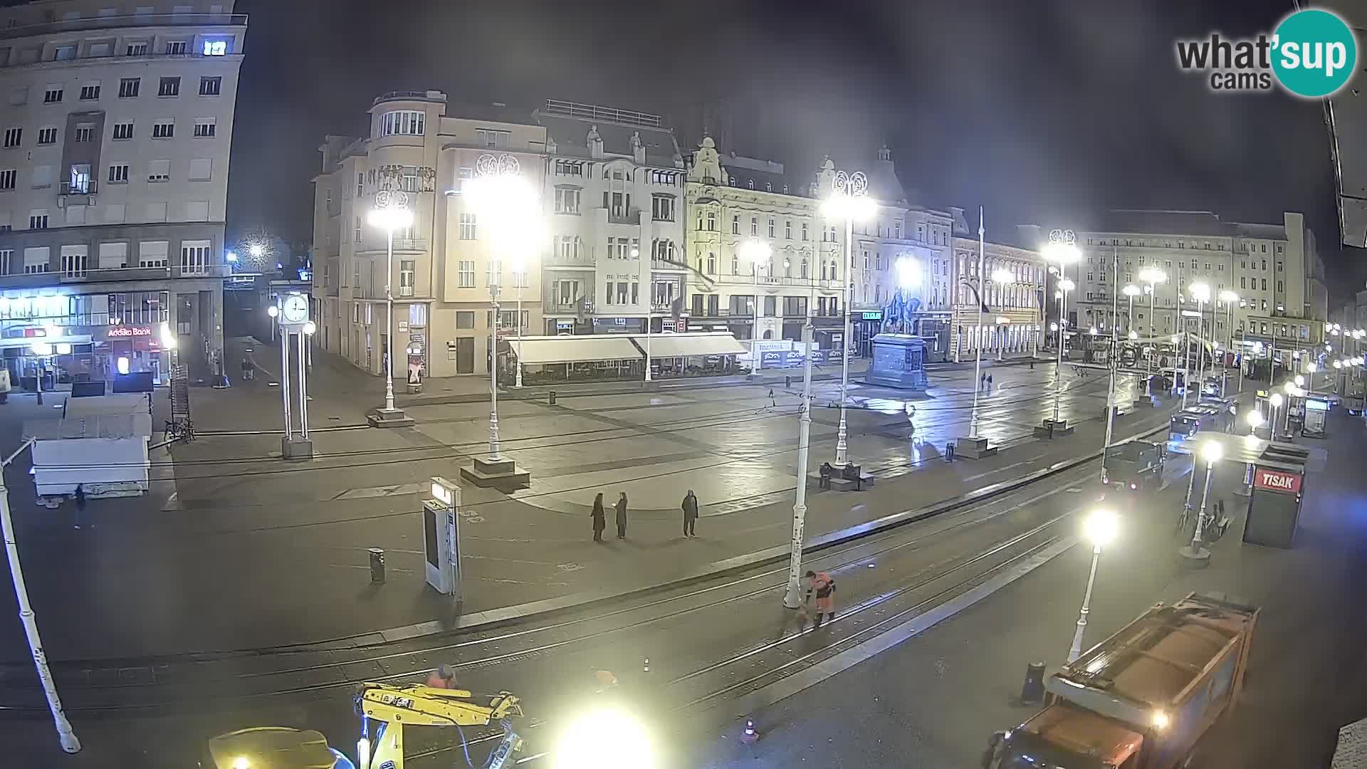 Zagreb live cam Bana Jelačića