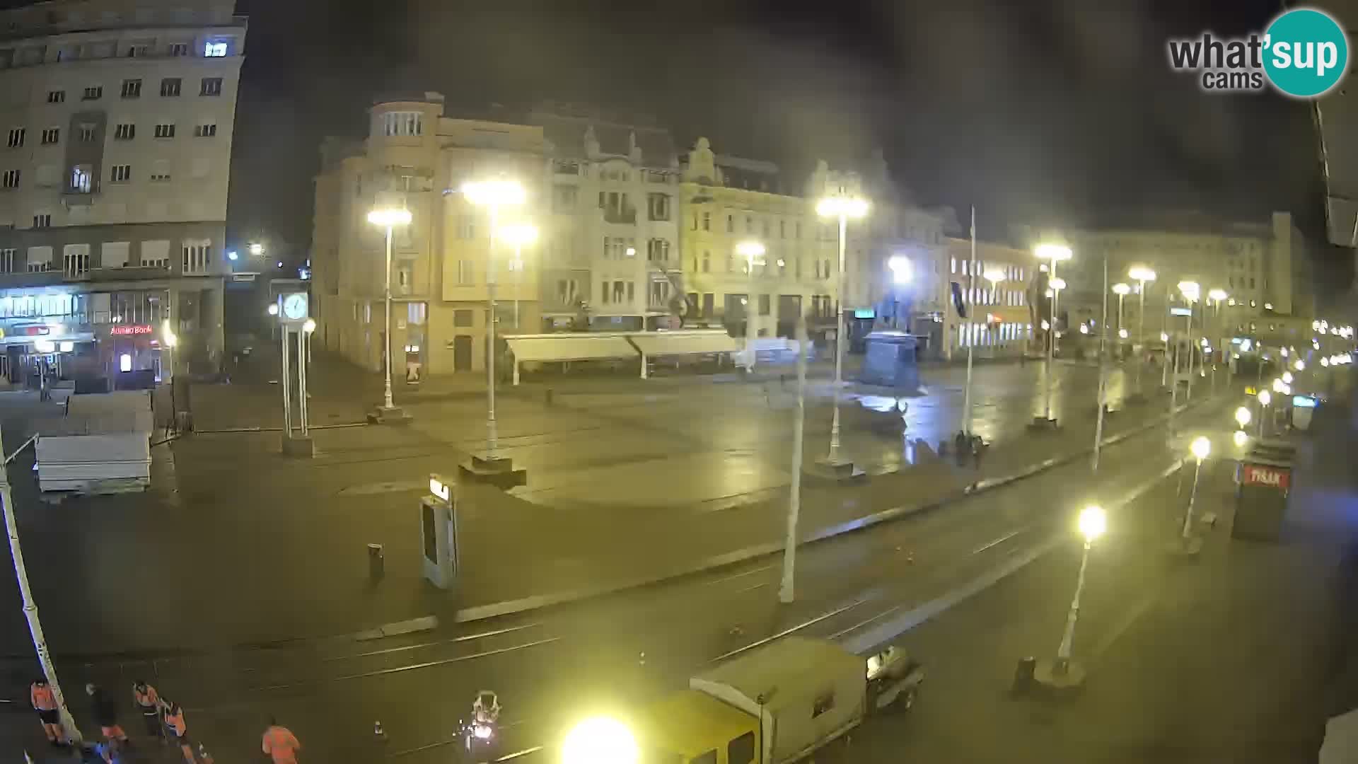 Zagreb live cam Bana Jelačića