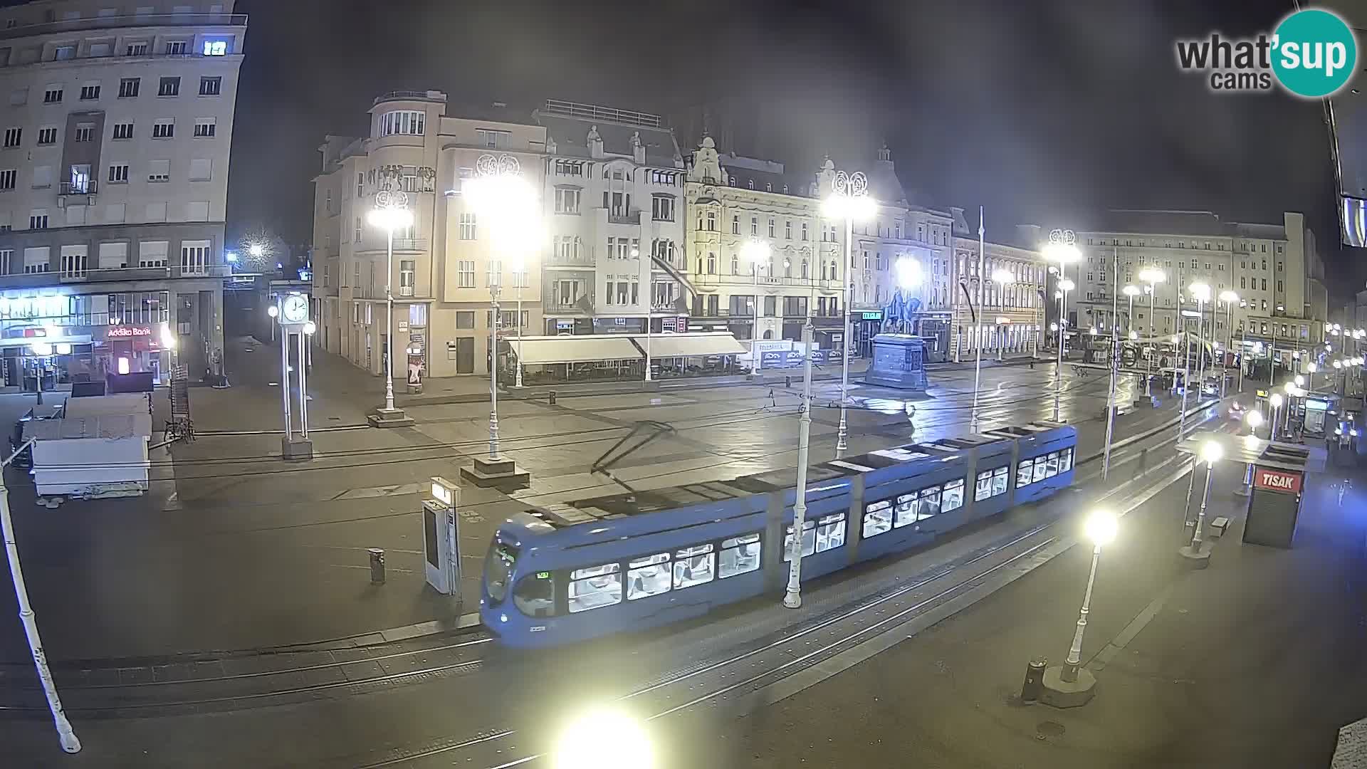 Zagreb live cam Bana Jelačića