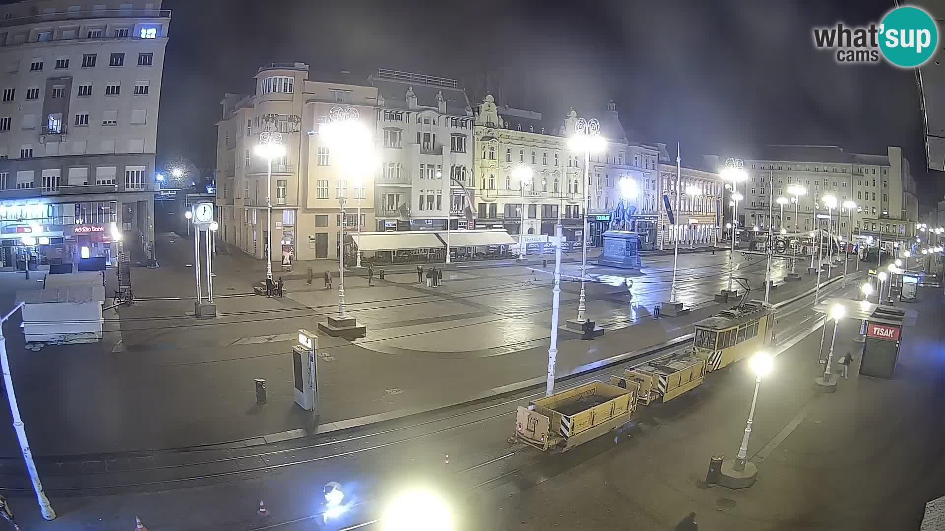 Zagreb live cam Bana Jelačića