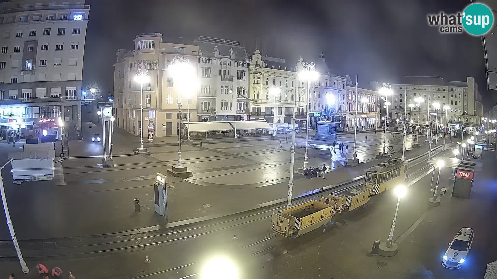 Zagreb live cam Bana Jelačića