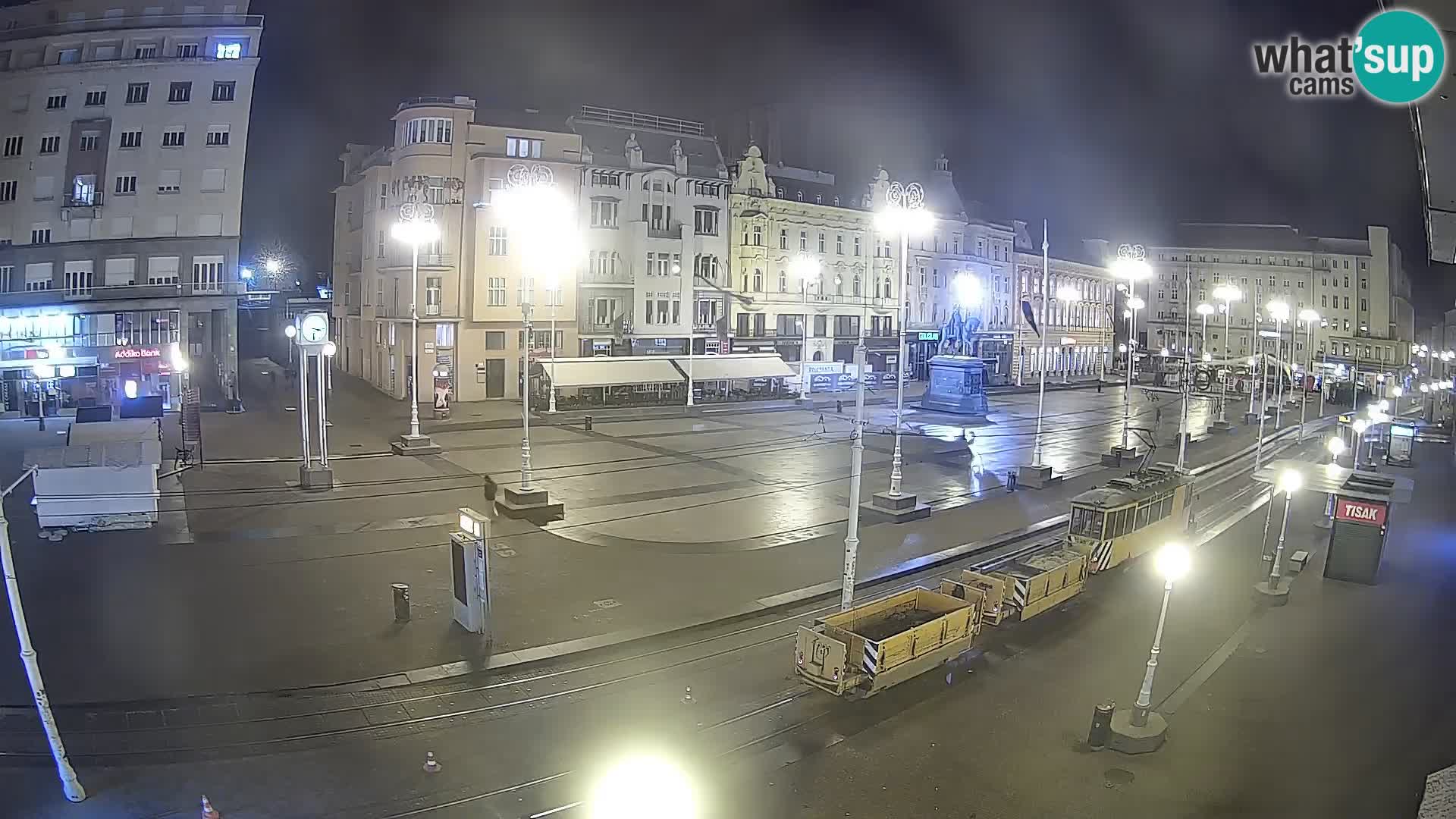 Zagreb live cam Bana Jelačića