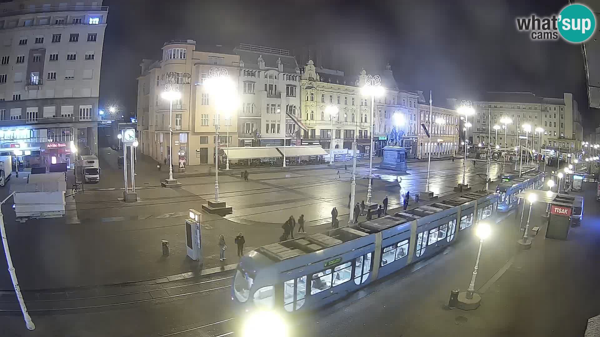 Zagreb live cam Bana Jelačića