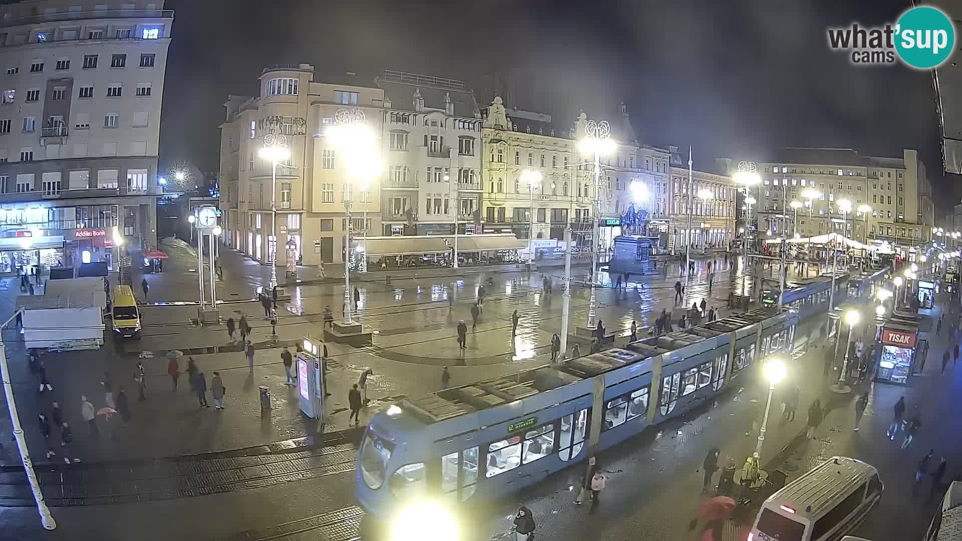 Zagreb -Trg Bana Jelačića