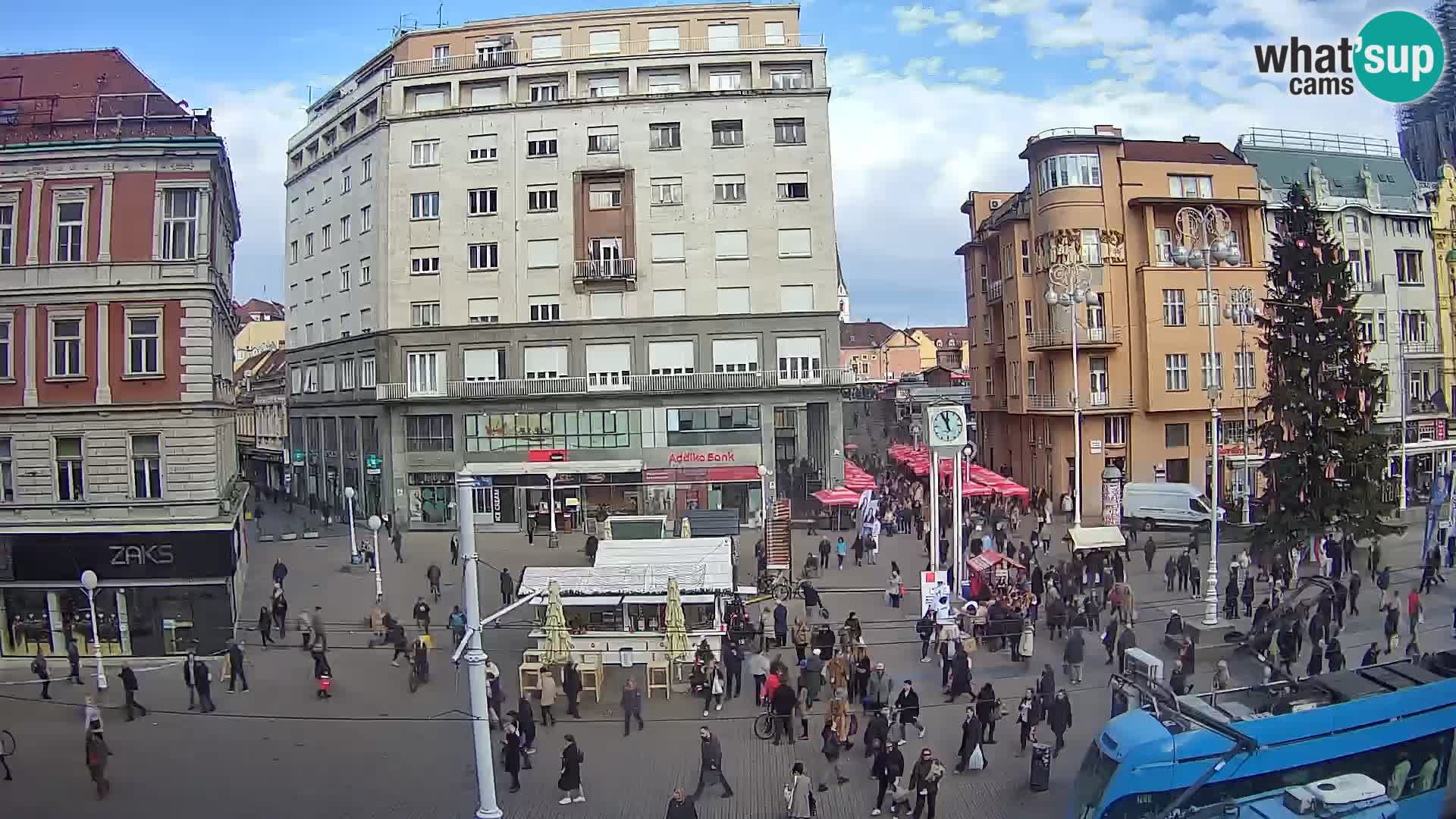 Zagabria – piazza Ban Jelačić