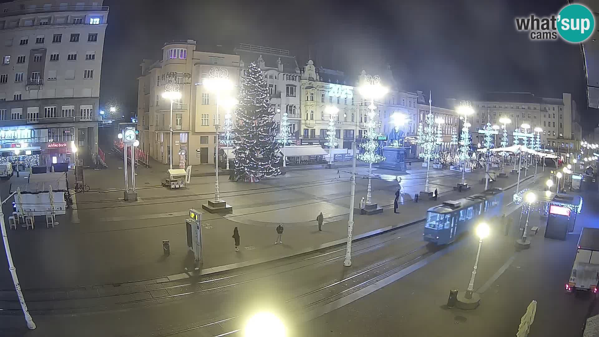 Zagreb live cam Bana Jelačića