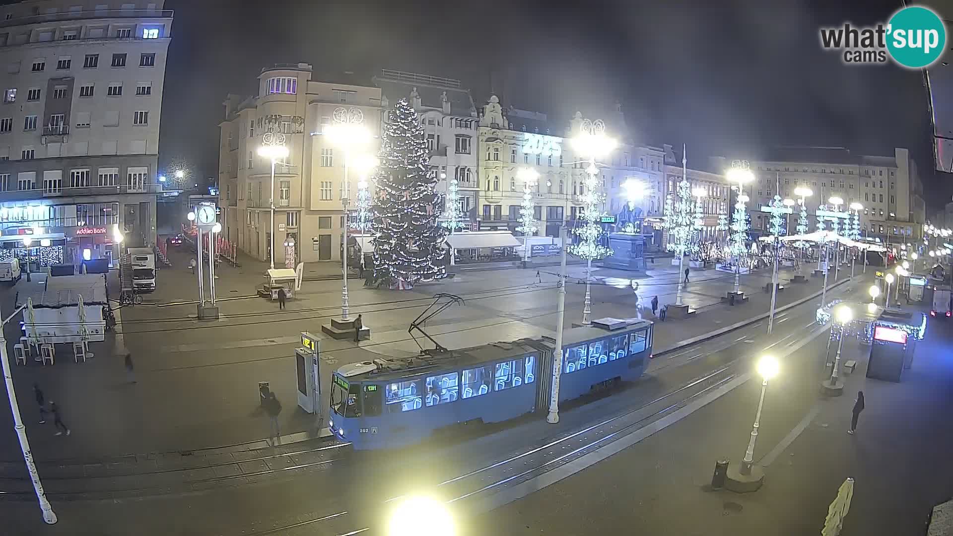 Zagreb live cam Bana Jelačića