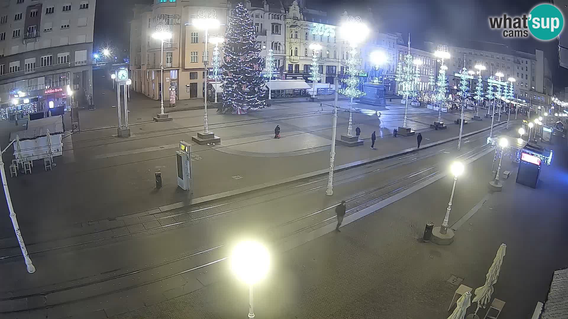 Zagreb live cam Bana Jelačića