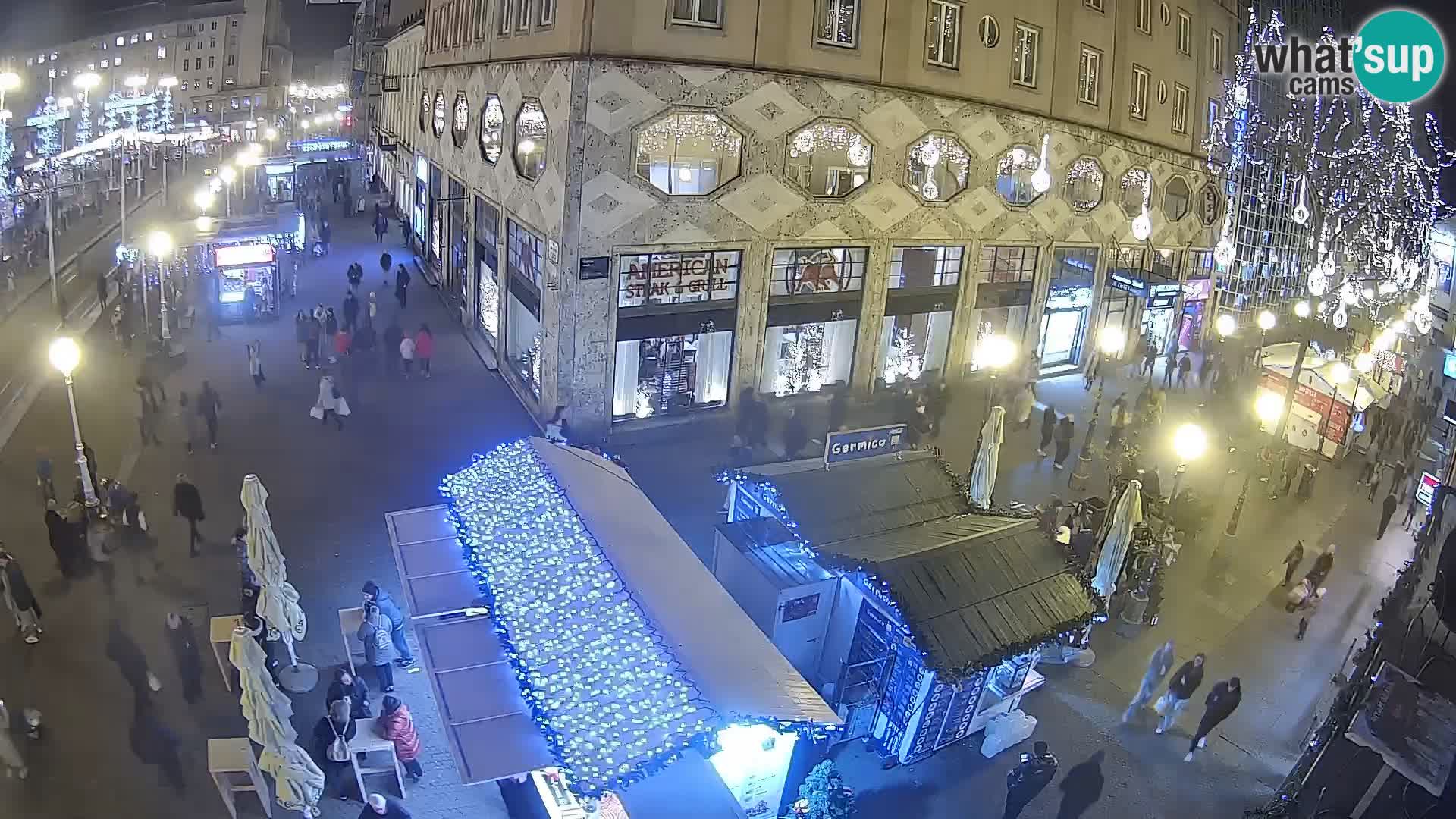 Zagreb live cam Bana Jelačića