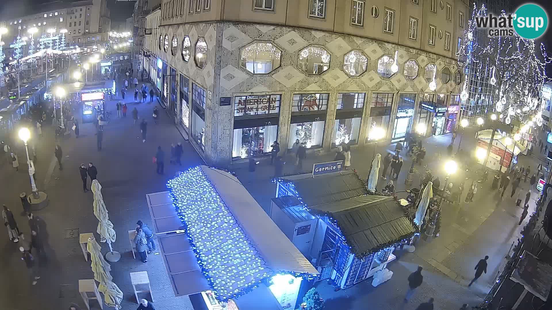 Zagreb live cam Bana Jelačića