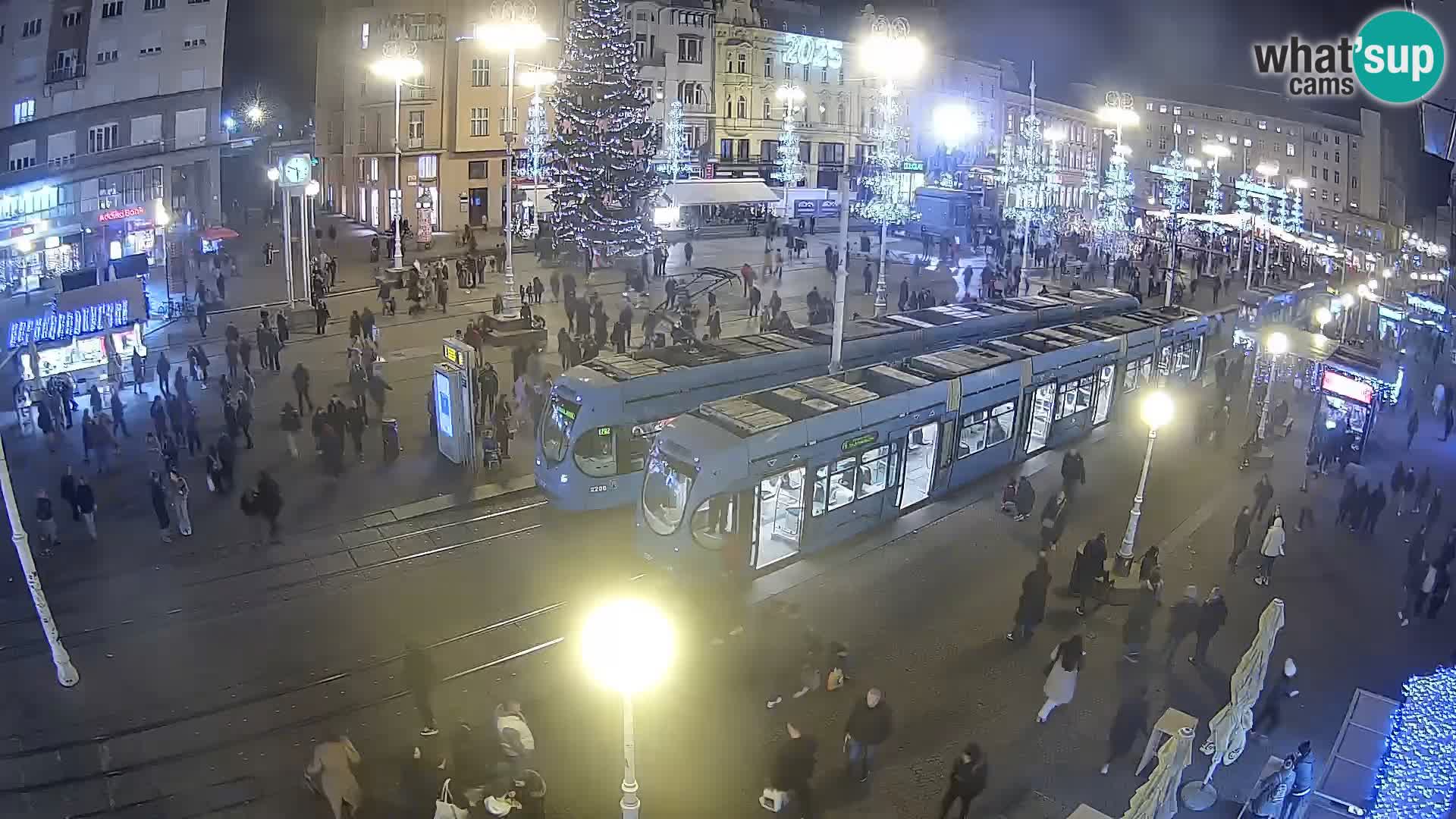 Webcam Zagabria Ban Jelacic piazza | Croazia