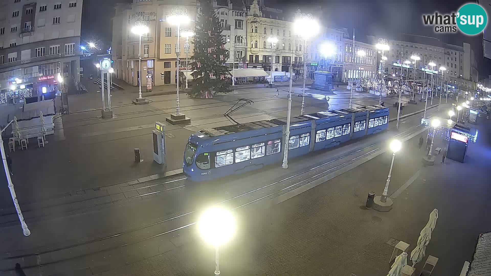 Spletna kamera Zagreb Ban Jelačić