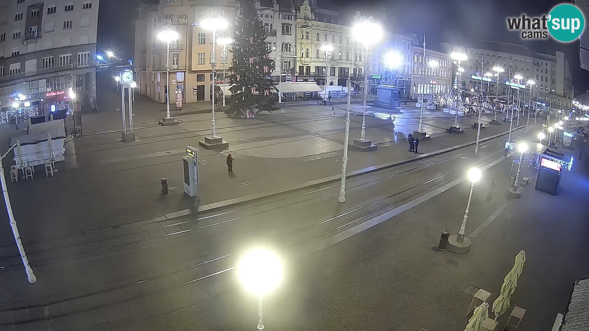 Live Cam Zagreb Ban Jelačić place | Croatie