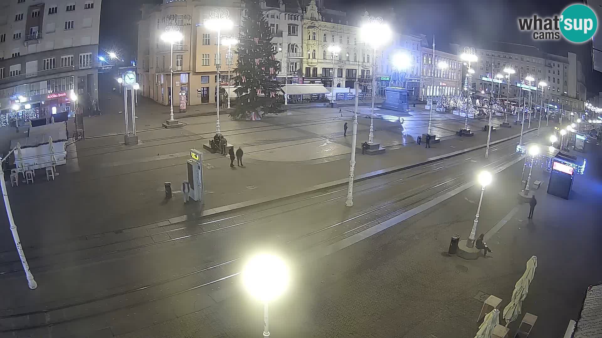 Live Cam Zagreb Ban Jelačić place | Croatie